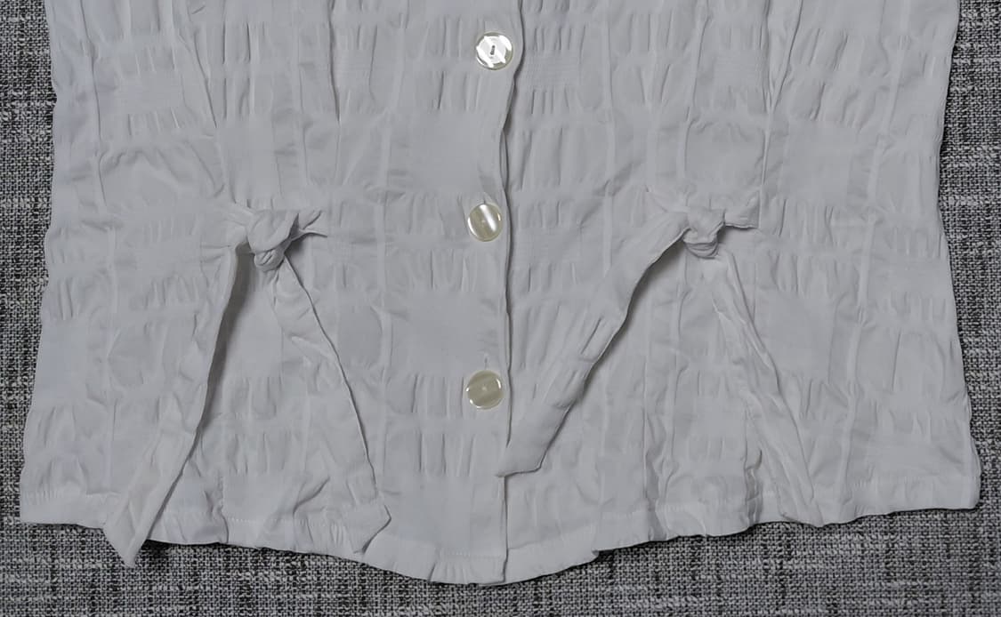 [MADE IN ITALY] NARACAMICIE 입체 링클 7부 셔츠 상품이미지4