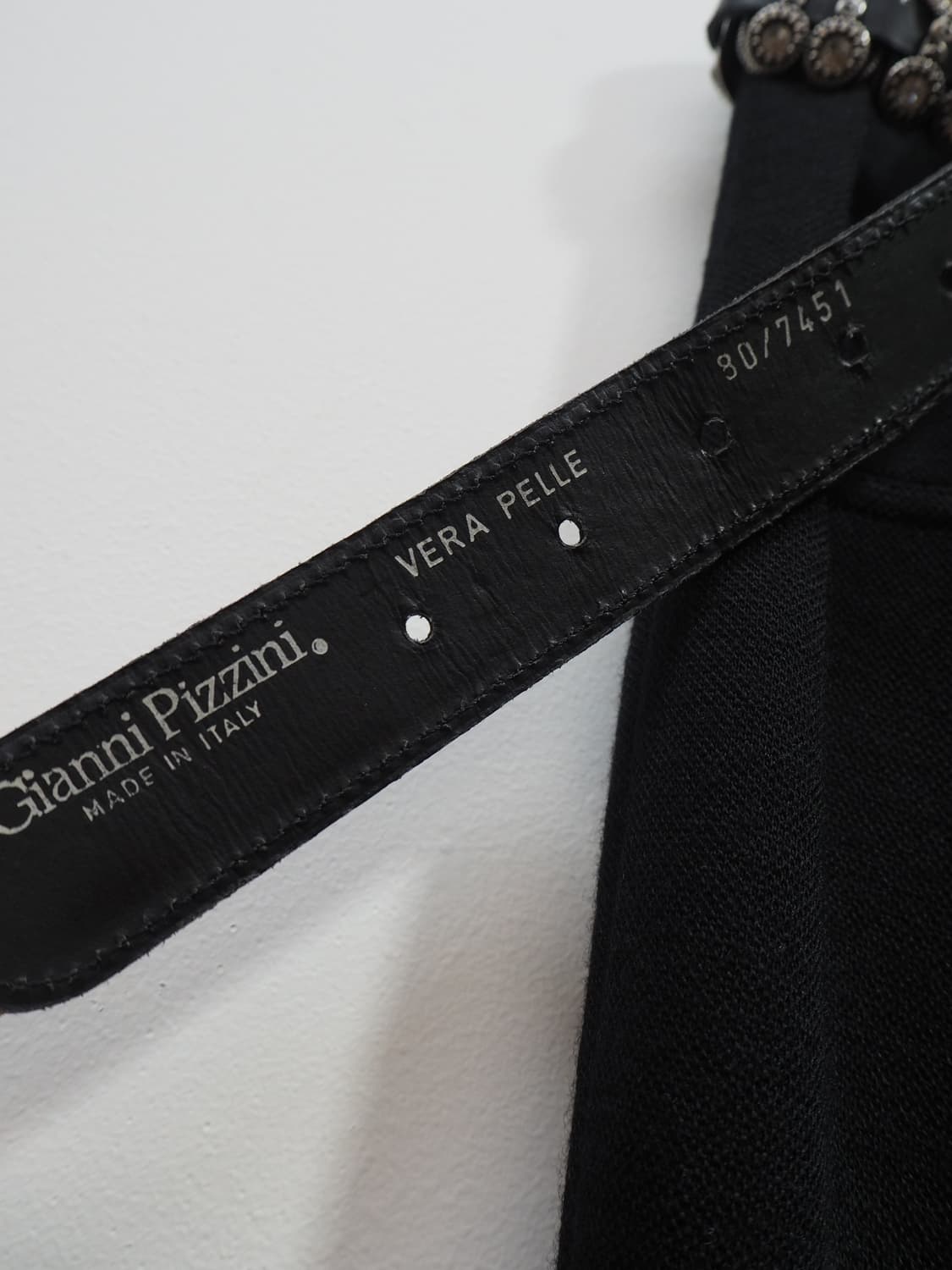 Gianni Pizzini cubic belt made in ITALY 상품이미지6