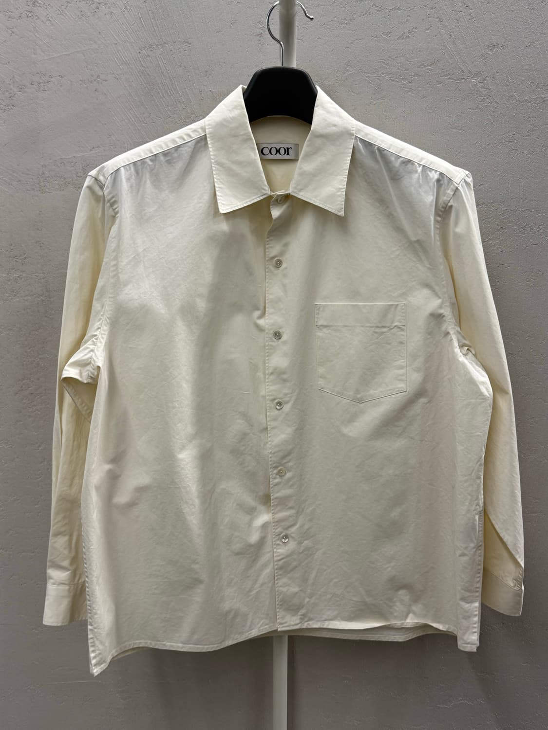 coor 쿠어 화이트 셔츠 M 상품이미지2