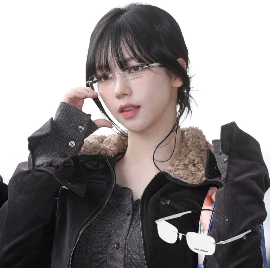 카리나 착용🪽 긱시크 무드 안경 상품이미지2