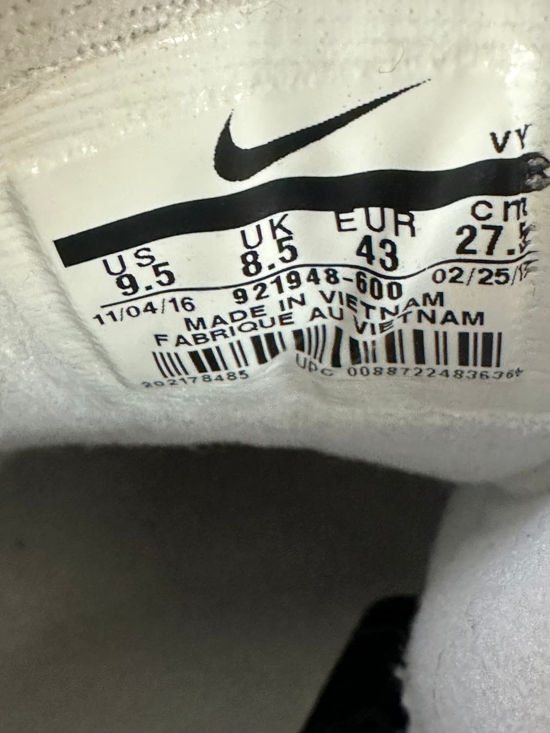 나이키 에어 모어 업템포 레드 275mm 상품이미지6