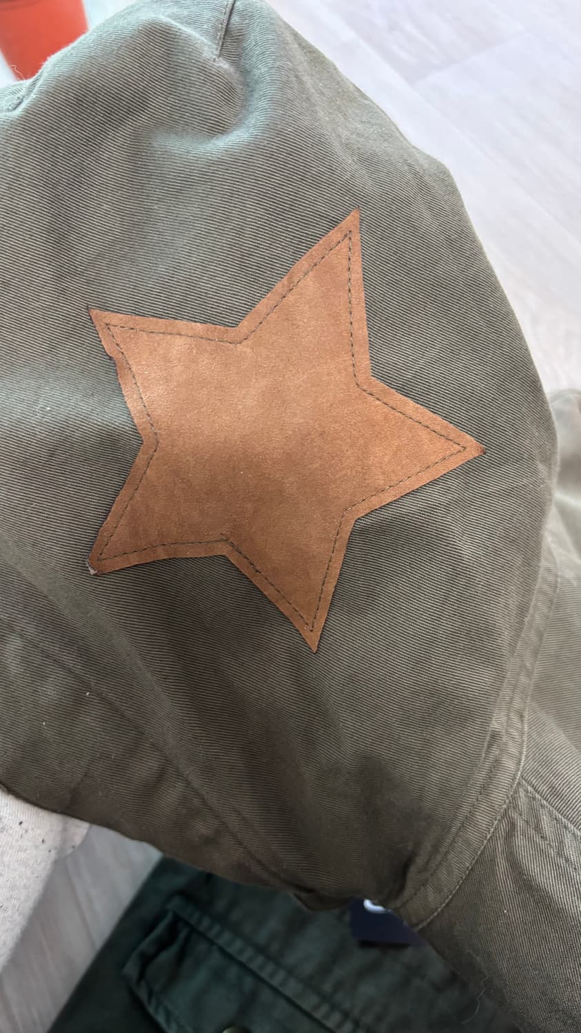 Xgirl 야상 후드집업 자켓 카키 상품이미지5