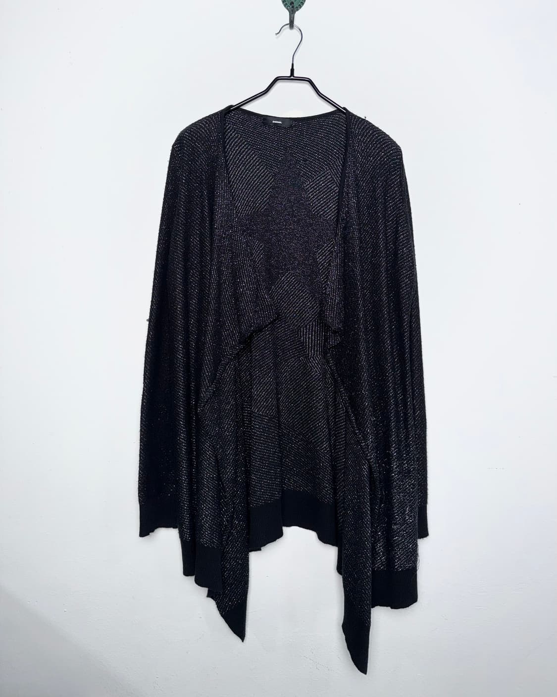 디젤 스타 모티프 드레이프 가디건 상품이미지1