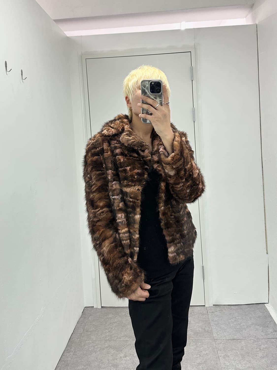 SALLY & JOHN real mink fur jacket 상품이미지5