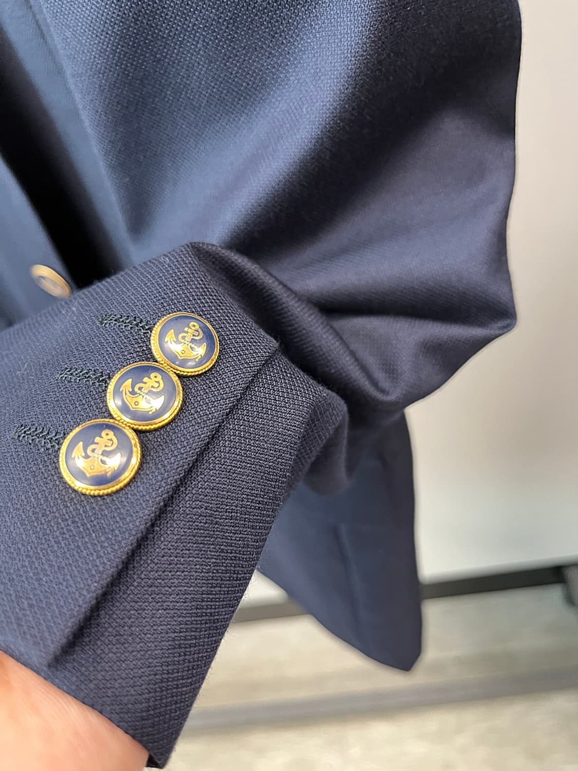 110) 입생로랑 금장콤비자켓  상품이미지4