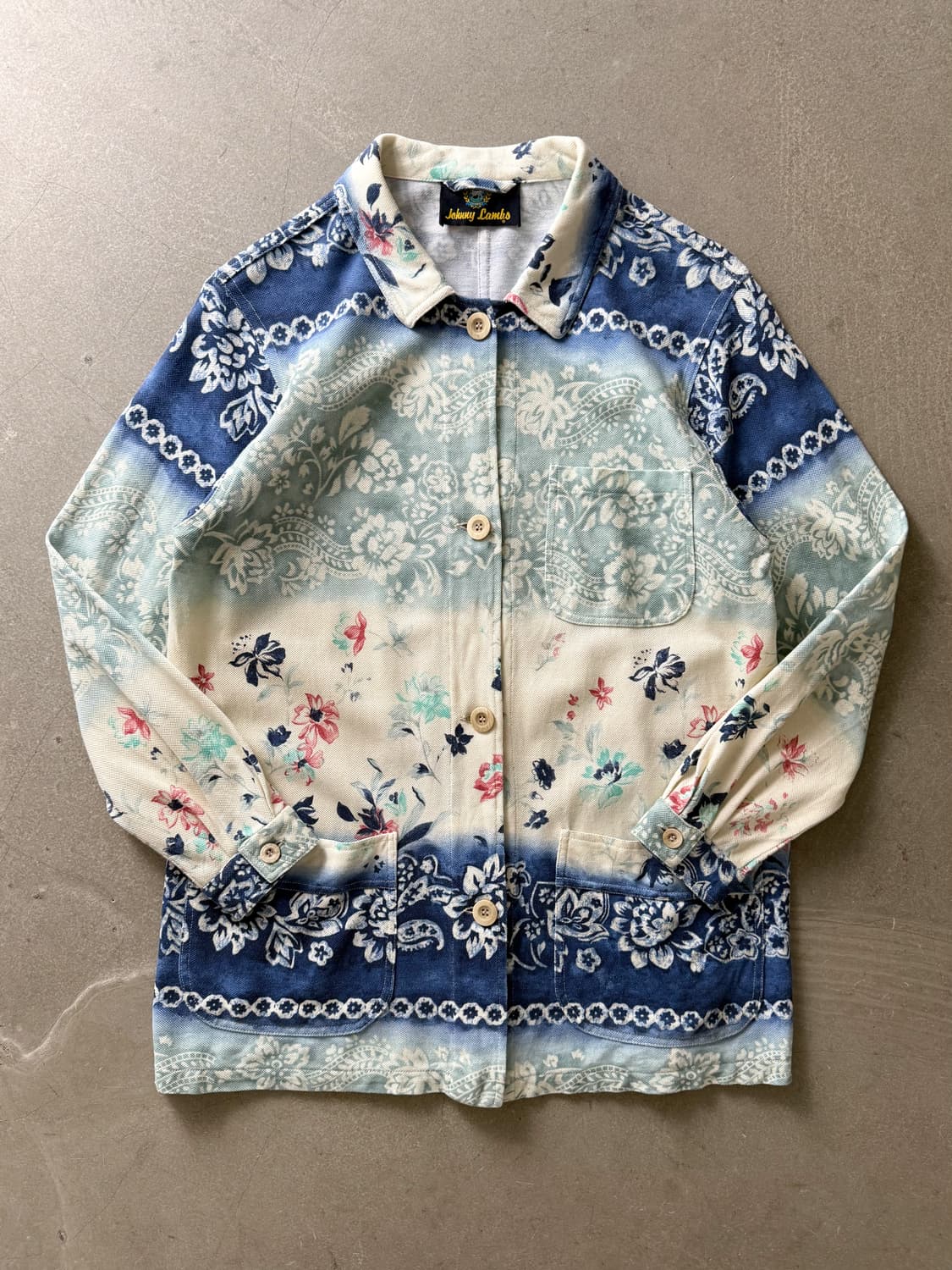 Johnny Lambs Floral Shirt Jacket  상품이미지2