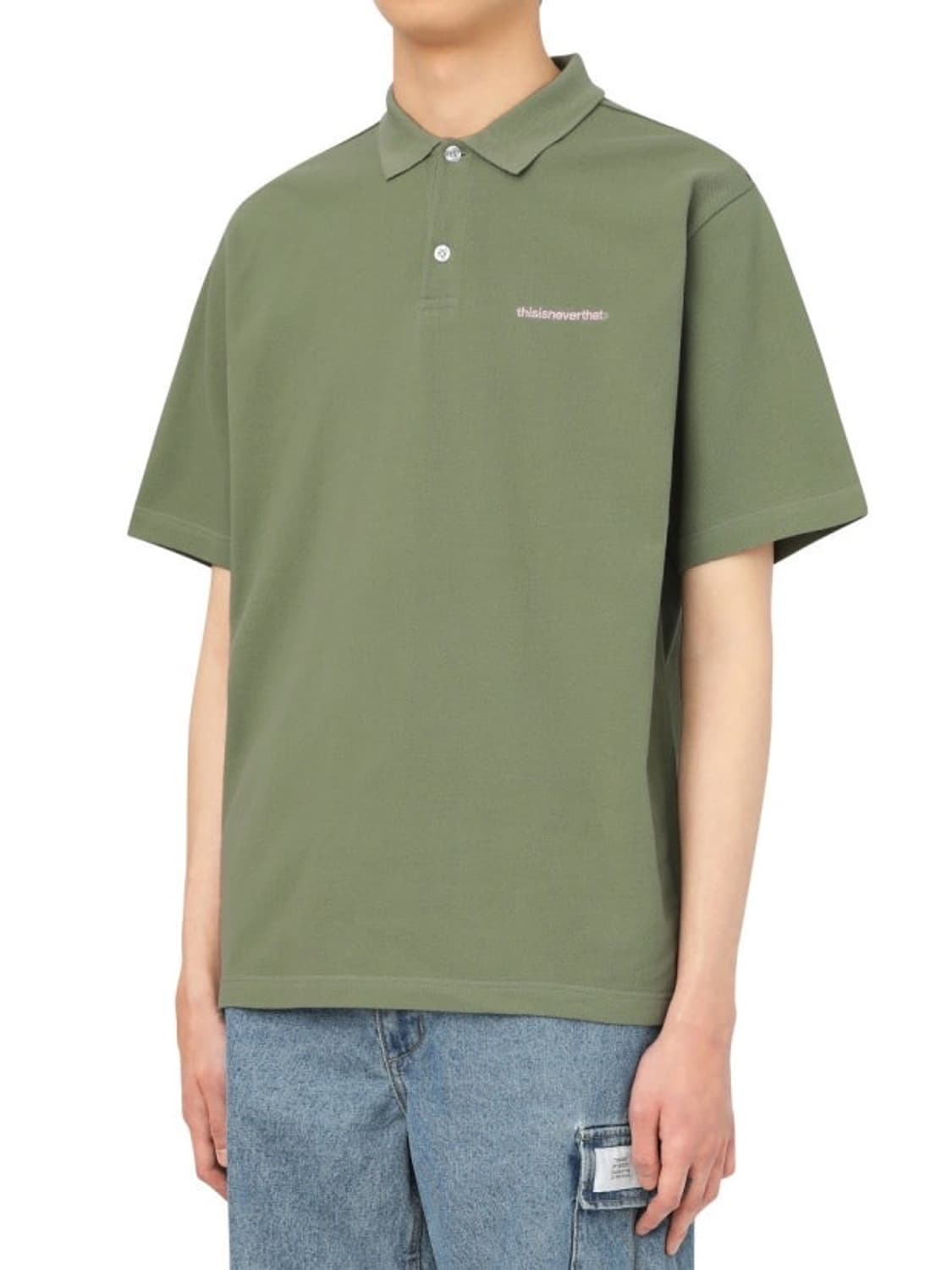 디스이즈네버댓 T 로고 S/SL 폴로 티셔츠T -Logo S/SL Pol 상품이미지1