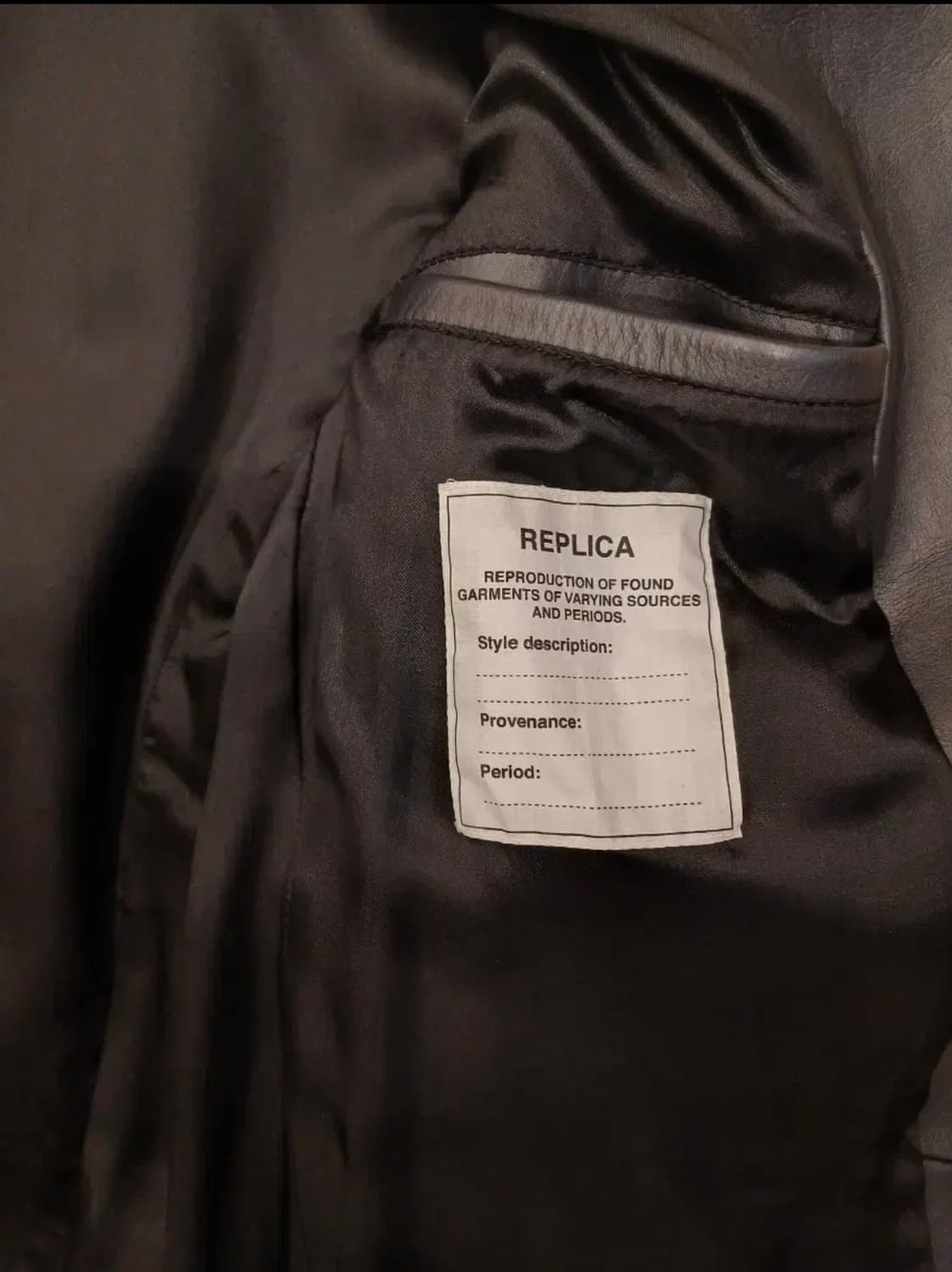 17ss Maison Margiela 14 LEATHER COAT 상품이미지8