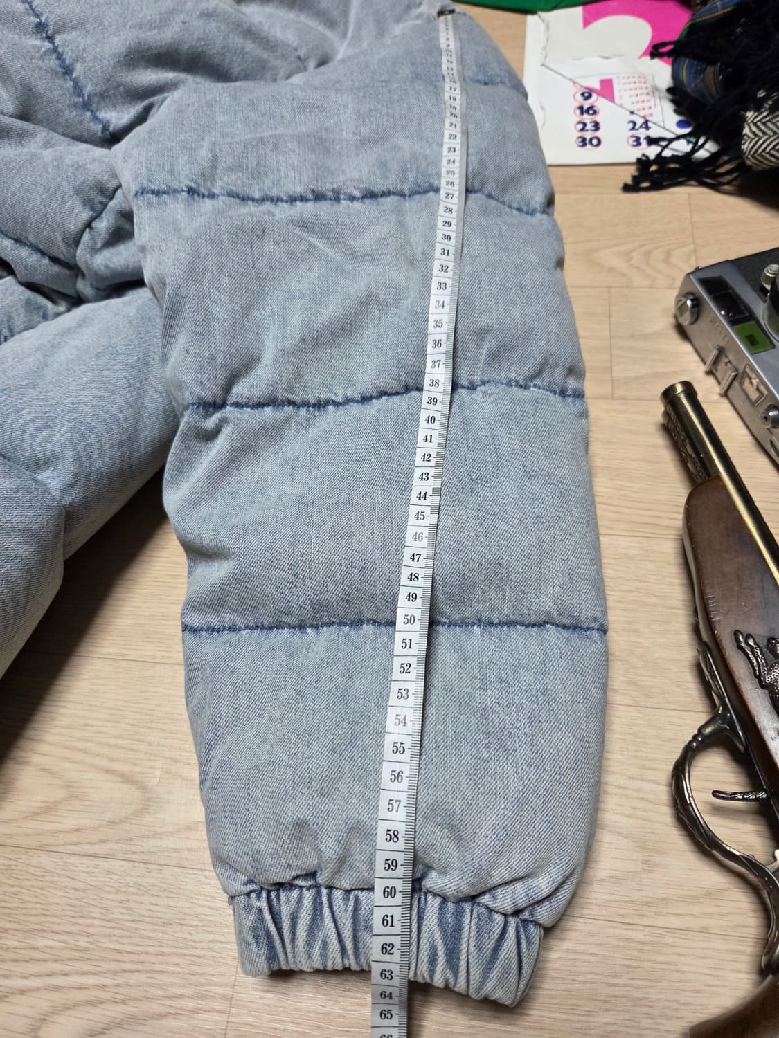 LEVIS 데님 연청 패딩 자켓 오리털  상품이미지10