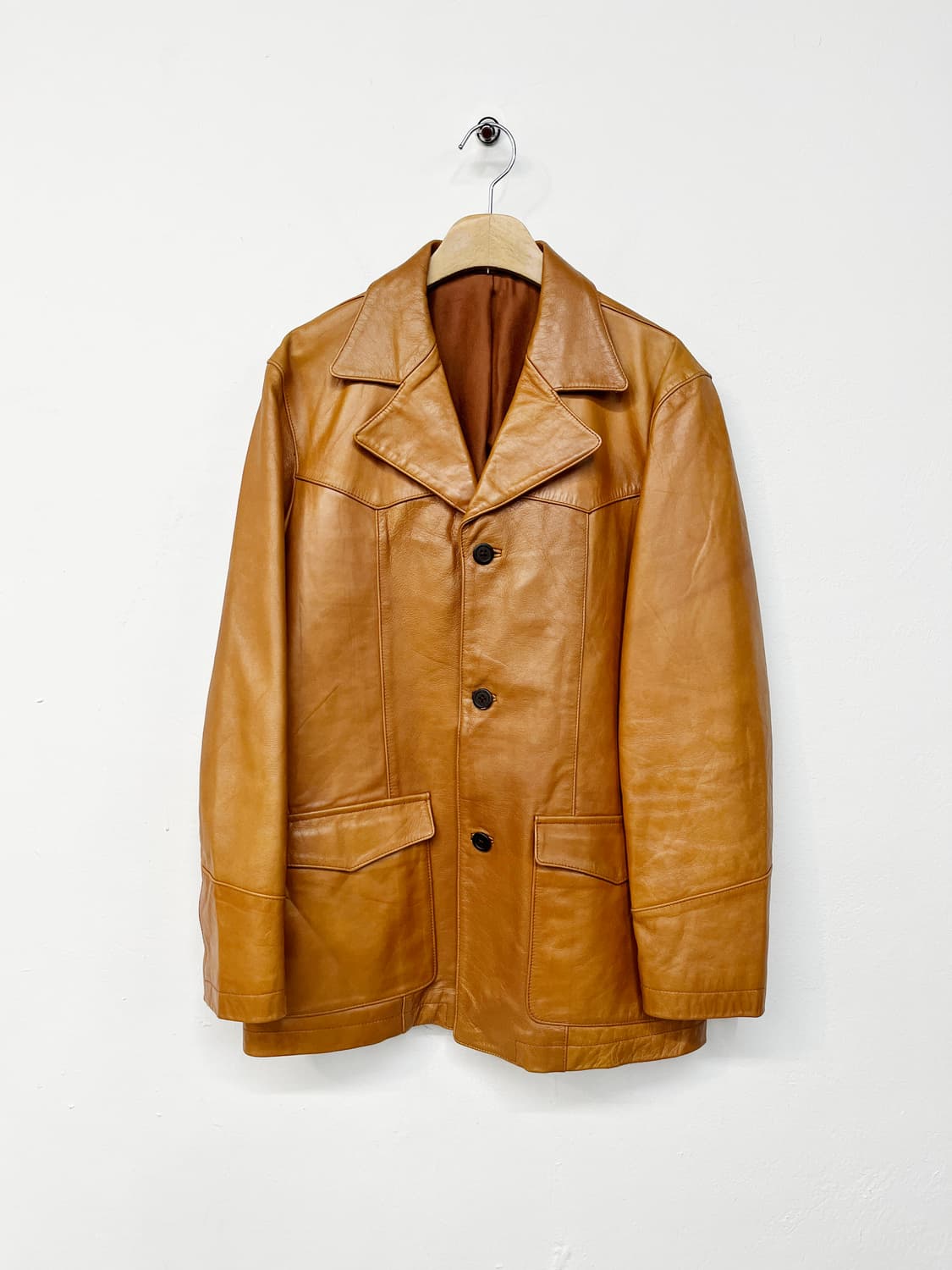 빈티지 웨스턴 레더 자켓 상품이미지4