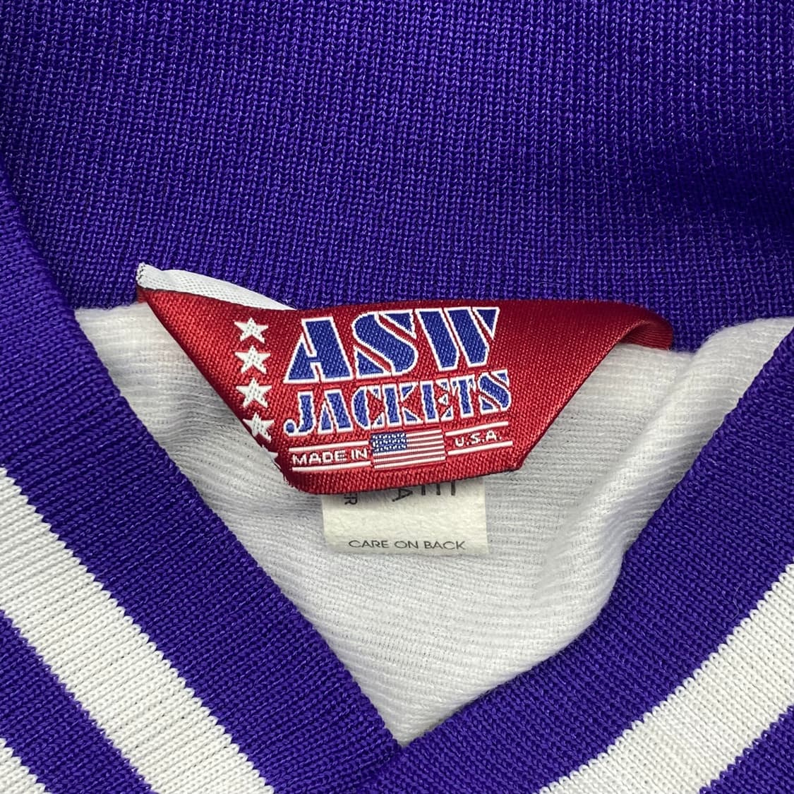 90s 미국빈티지 사틴 봄버자켓 상품이미지5