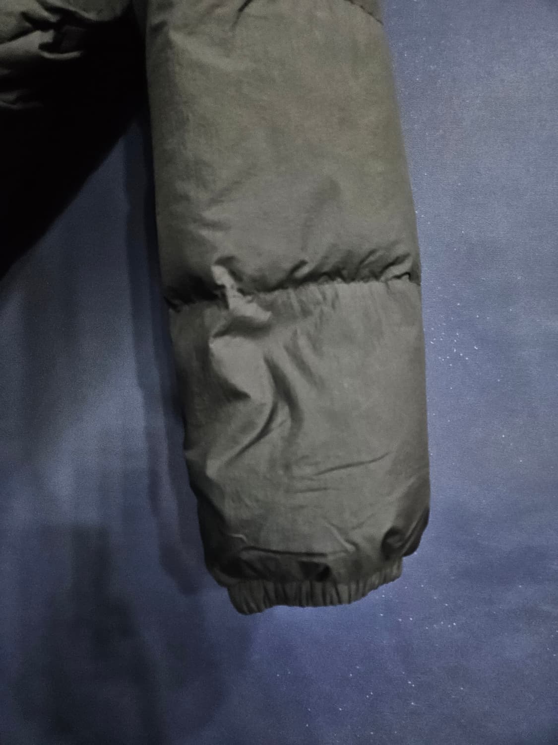 캉골 블랙컬러 남성 세미오버핏 95 덕다운 숏패딩  상품이미지5