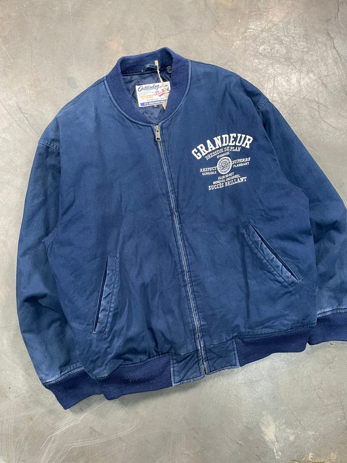 재팬 빈티지 컬리지 바시티 자켓 상품이미지5