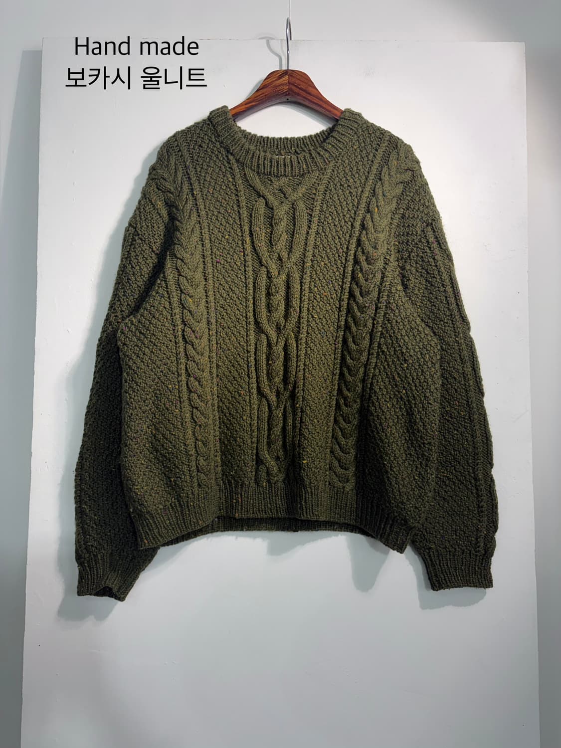 [L] hand made 핸드메이드 보카시 울니트 상품이미지2