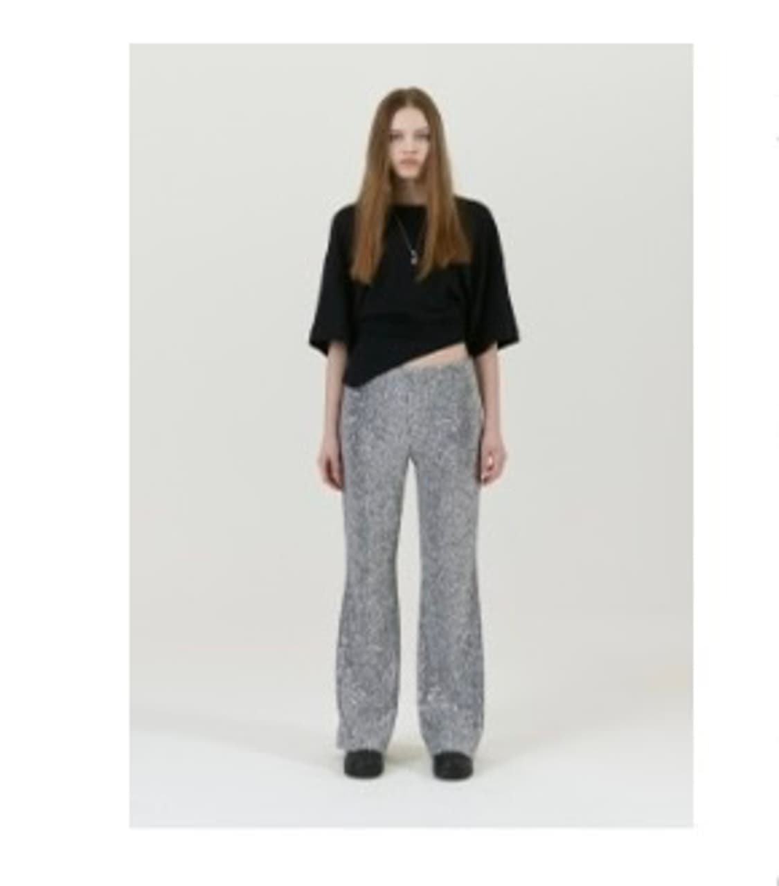 Spangle pants black 상품이미지1