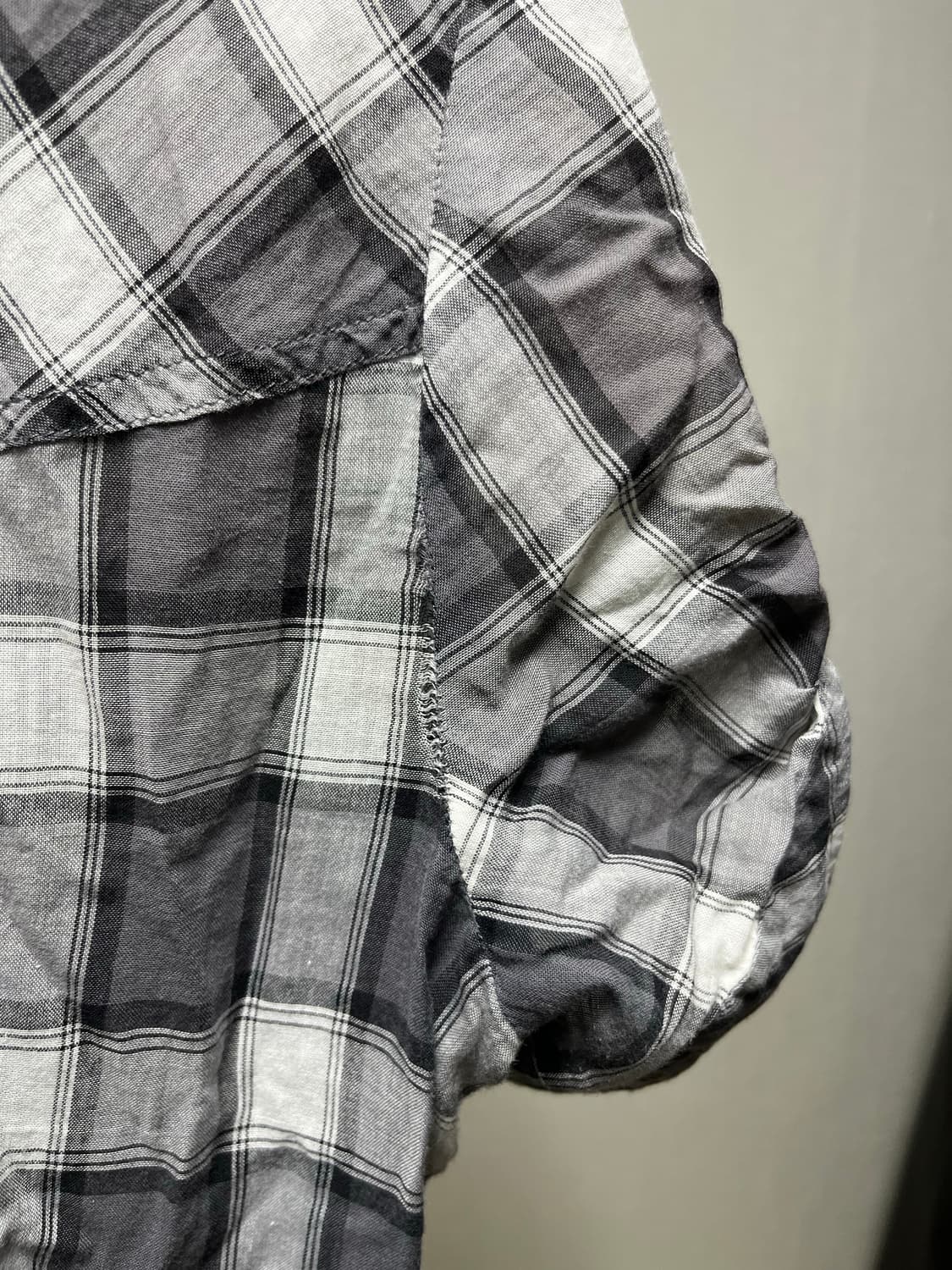 빈티지 무채색 체크 캉캉 원피스 상품이미지6