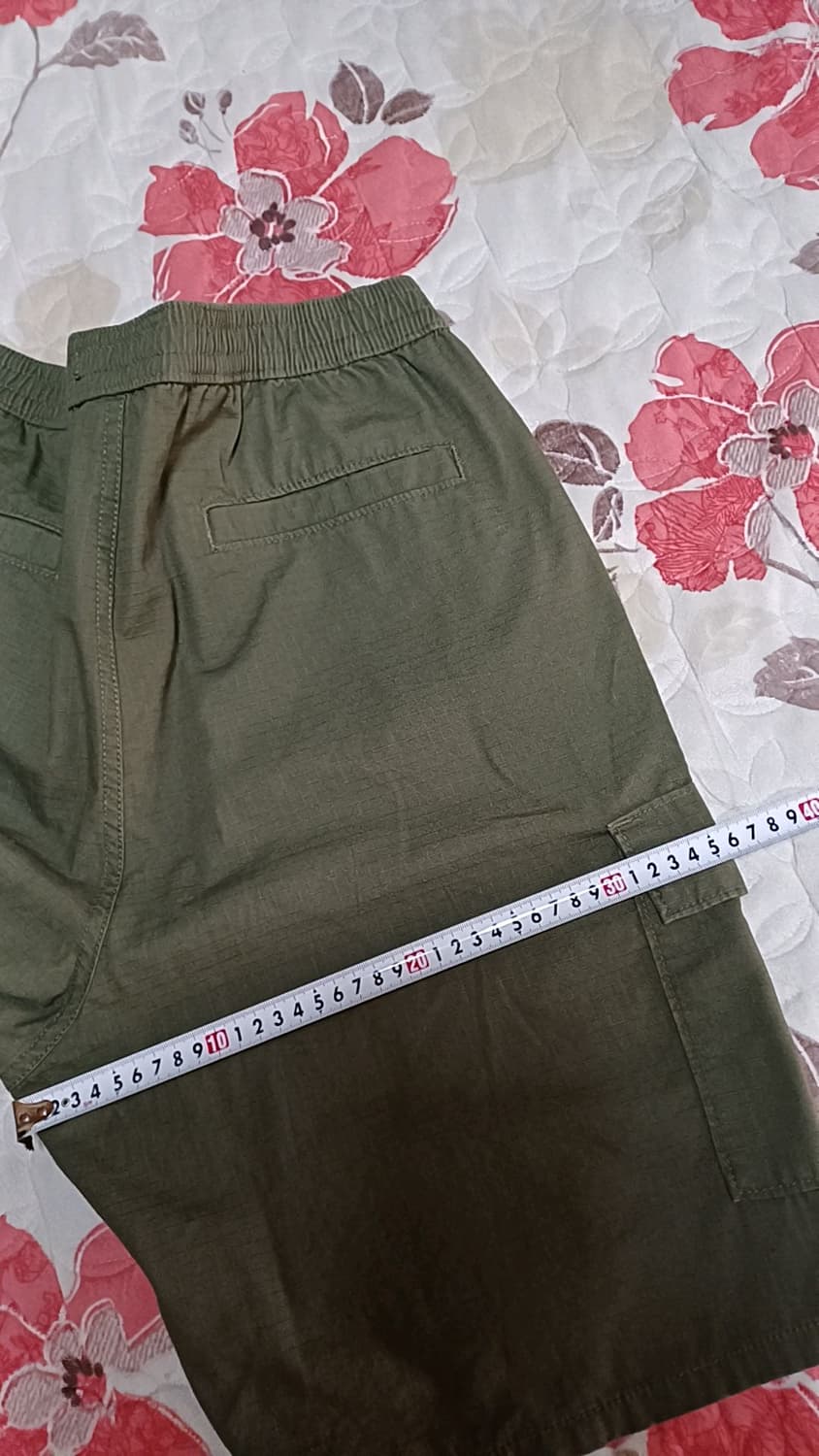 반스 카고밴딩반바지 34인치 기장57 상품이미지10