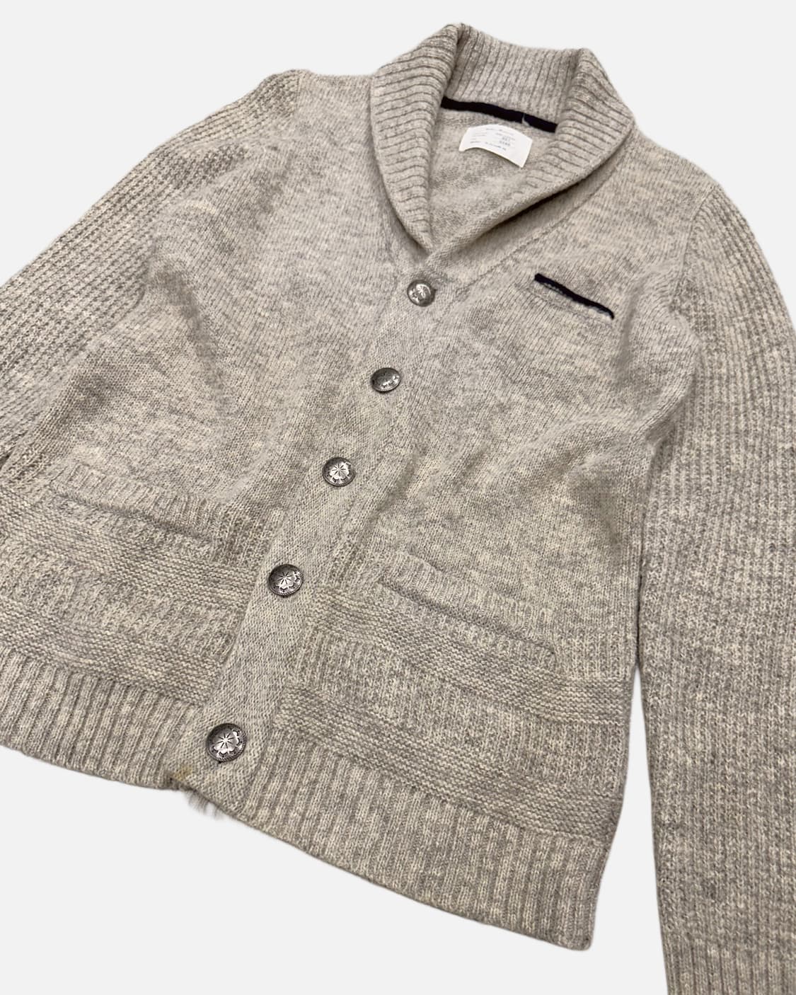 showl collar wool knit cardigan 상품이미지3