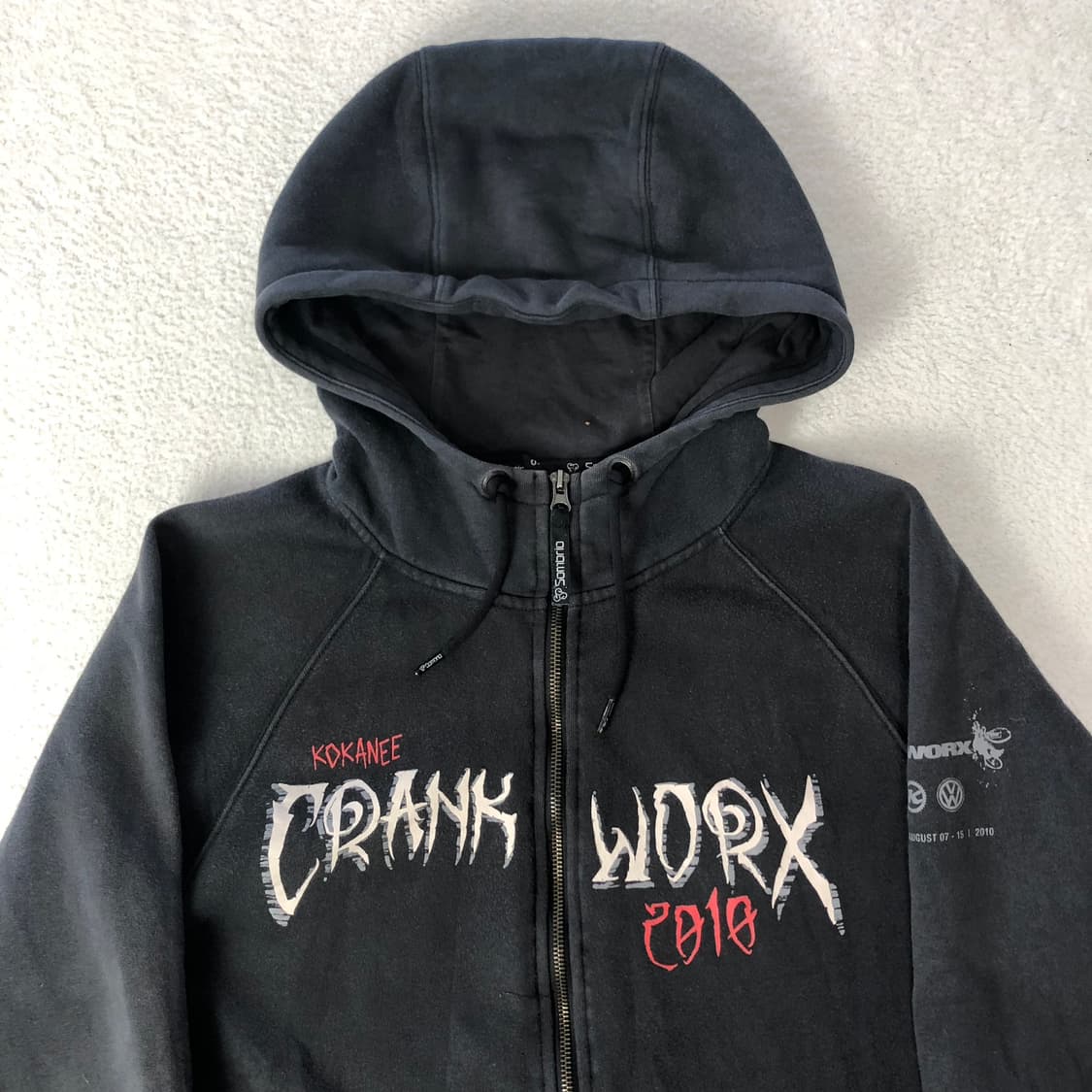 크랭크위크 빈티지 후드집업 상품이미지3