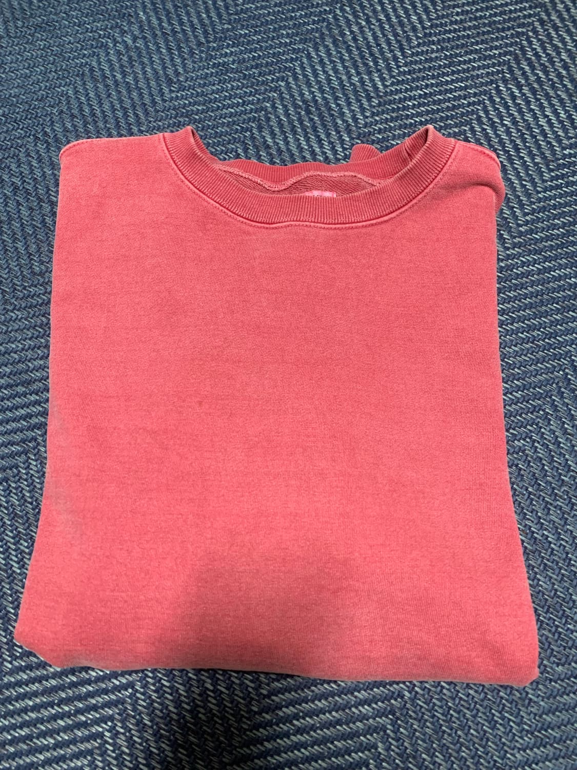 헤리티지플로스 알프레드 맨투맨 레드 L 상품이미지4