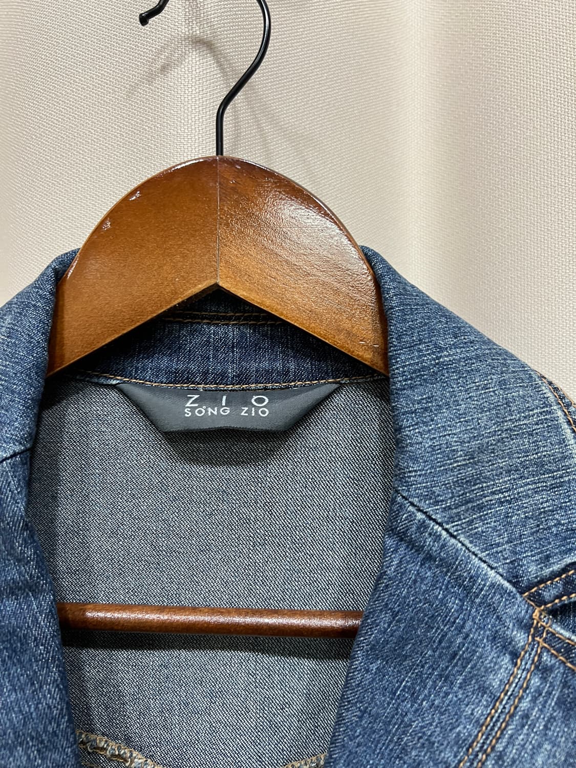 지오송지오 여성 데님 블레이저 자켓  상품이미지4