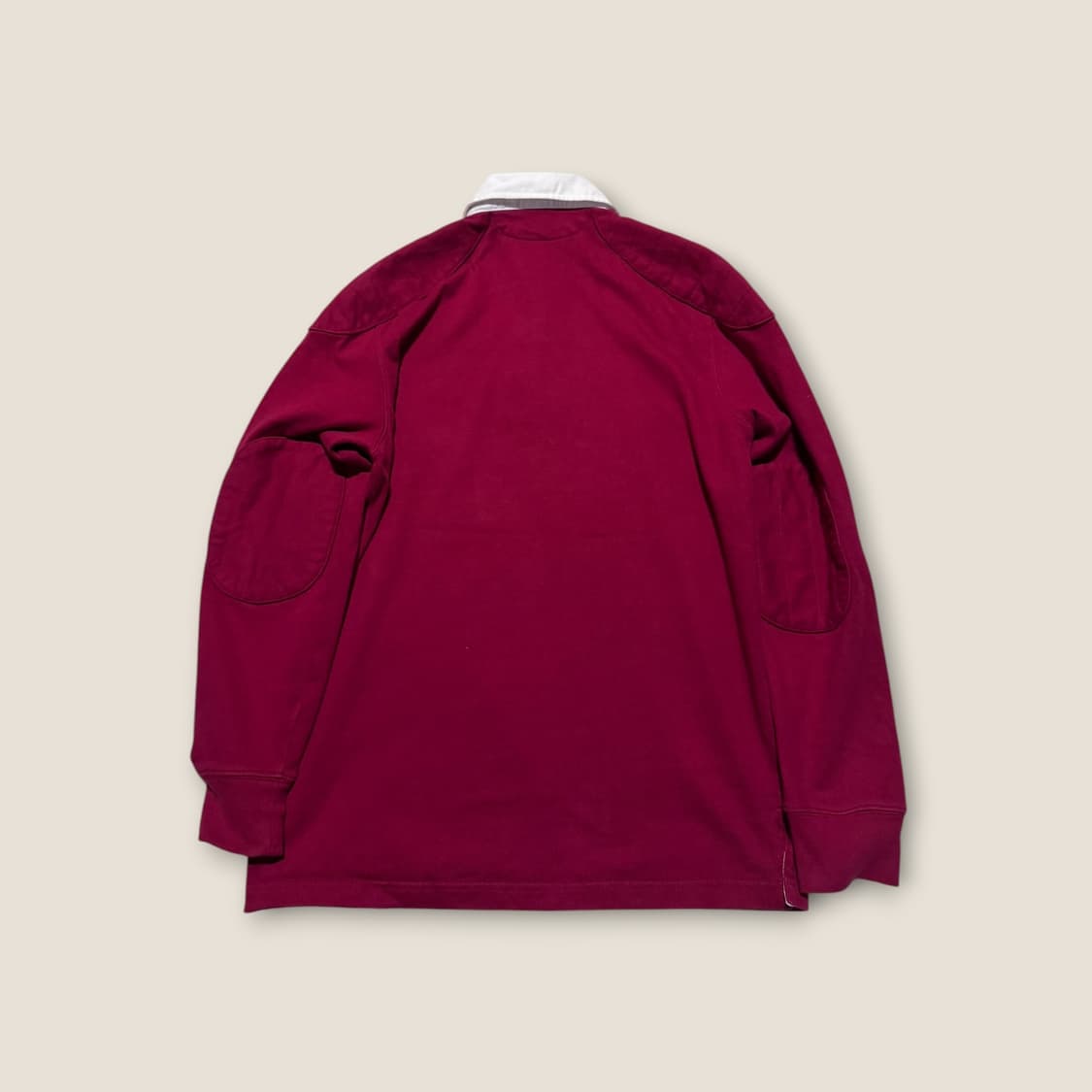 90s 폴로 랄프로렌 레드 럭비티 M 상품이미지2