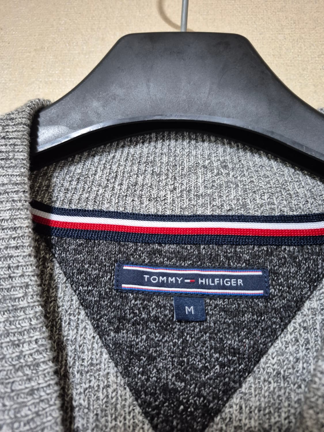 타미힐피거 스트라이프 집업 가디건 상품이미지6