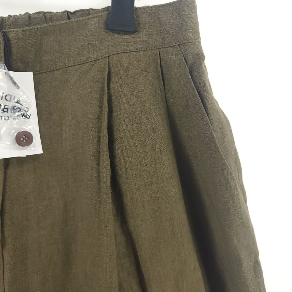 [여70](미사용)스튜디오톰보이 22S 밴딩 린넨 팬츠[Y64-139] 상품이미지4