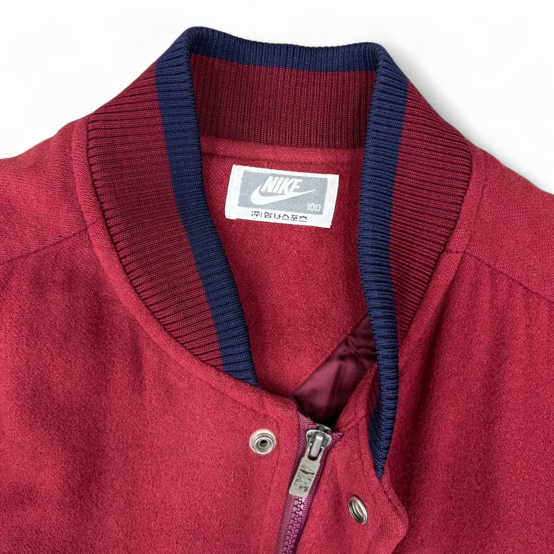 90's 나이키 울 바시티 자켓 상품이미지4