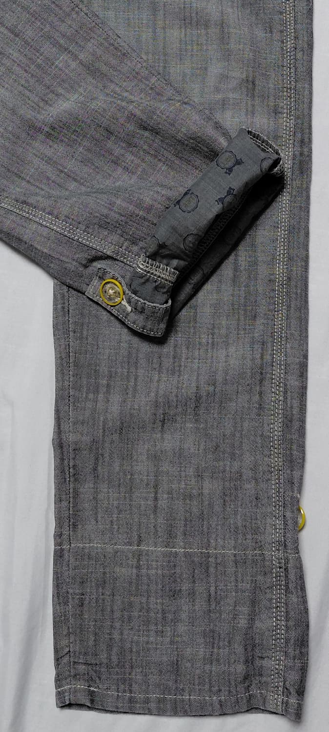 [30] Lee x Edwin JP 조거 워크 팬츠 (샴브레이 그레이) 상품이미지4