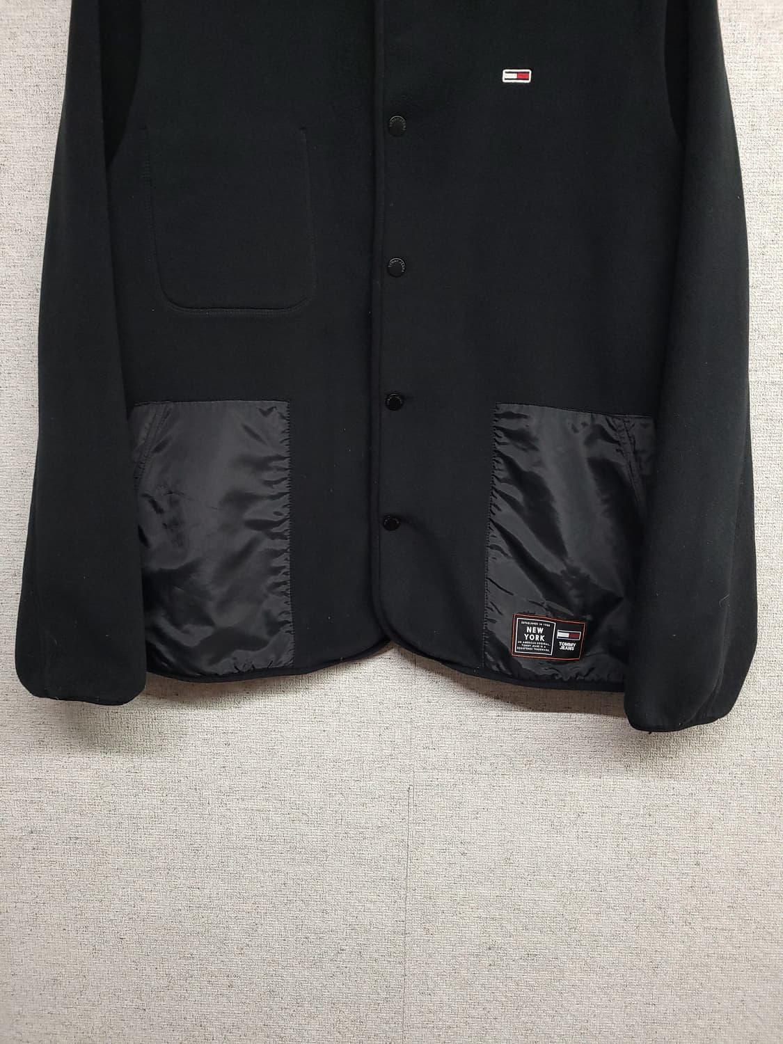 타미힐피거 라운드넥 플리스 집업 상품이미지2