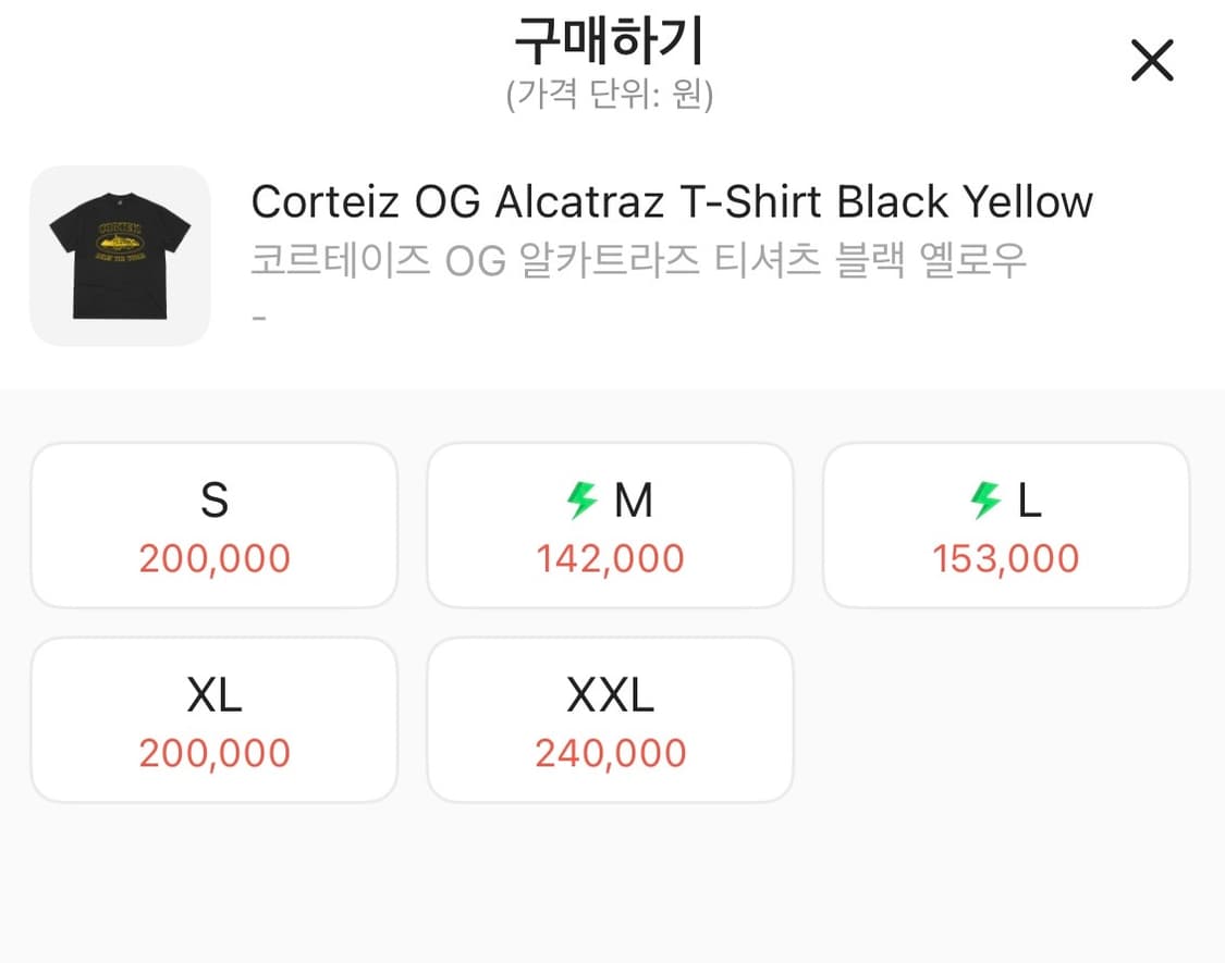 Corteiz og alcatraz tee 상품이미지4