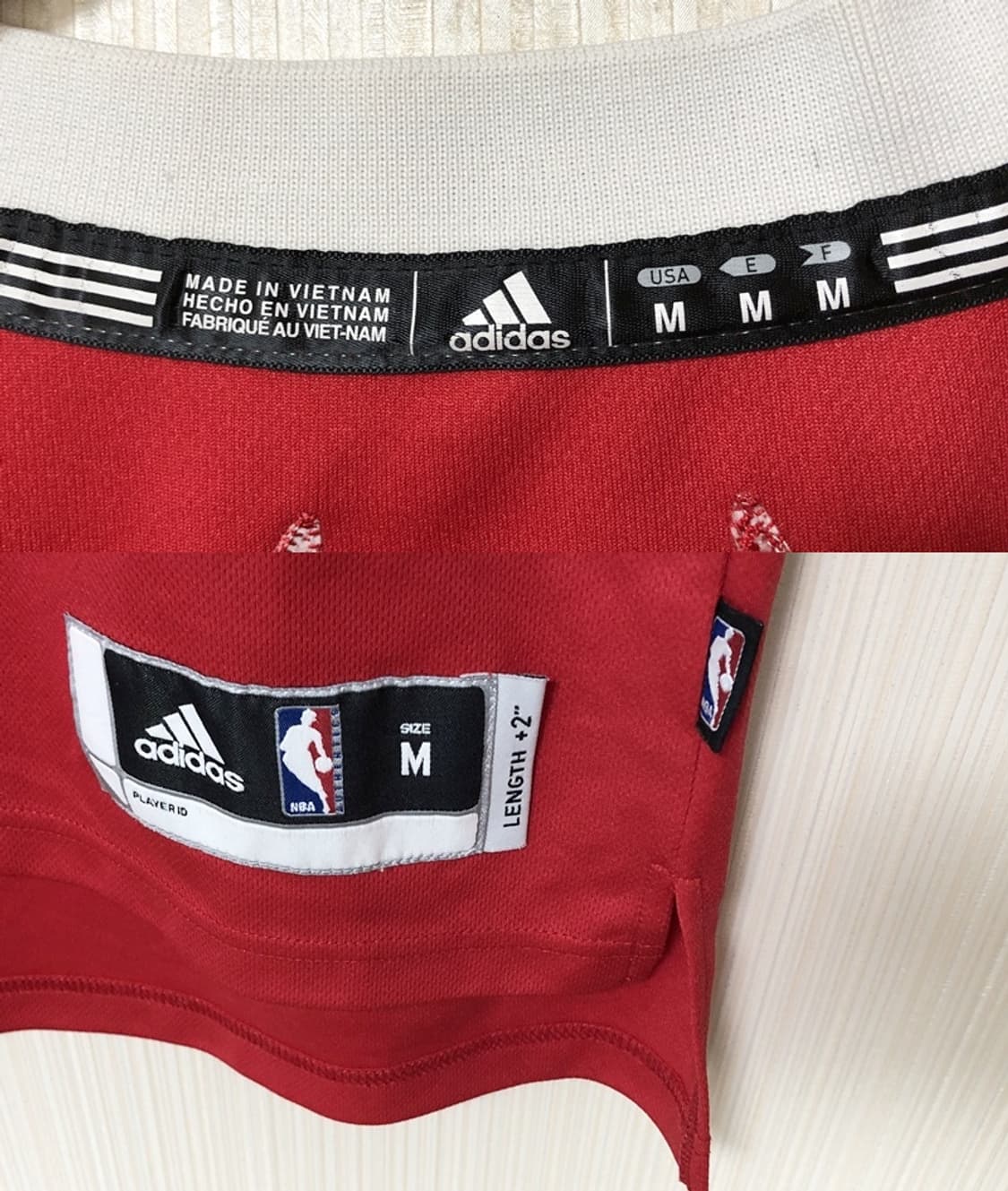 NBA 아디다스 시카고불스 스윙맨유니폼 M(105) #1 데릭로즈 상품이미지4