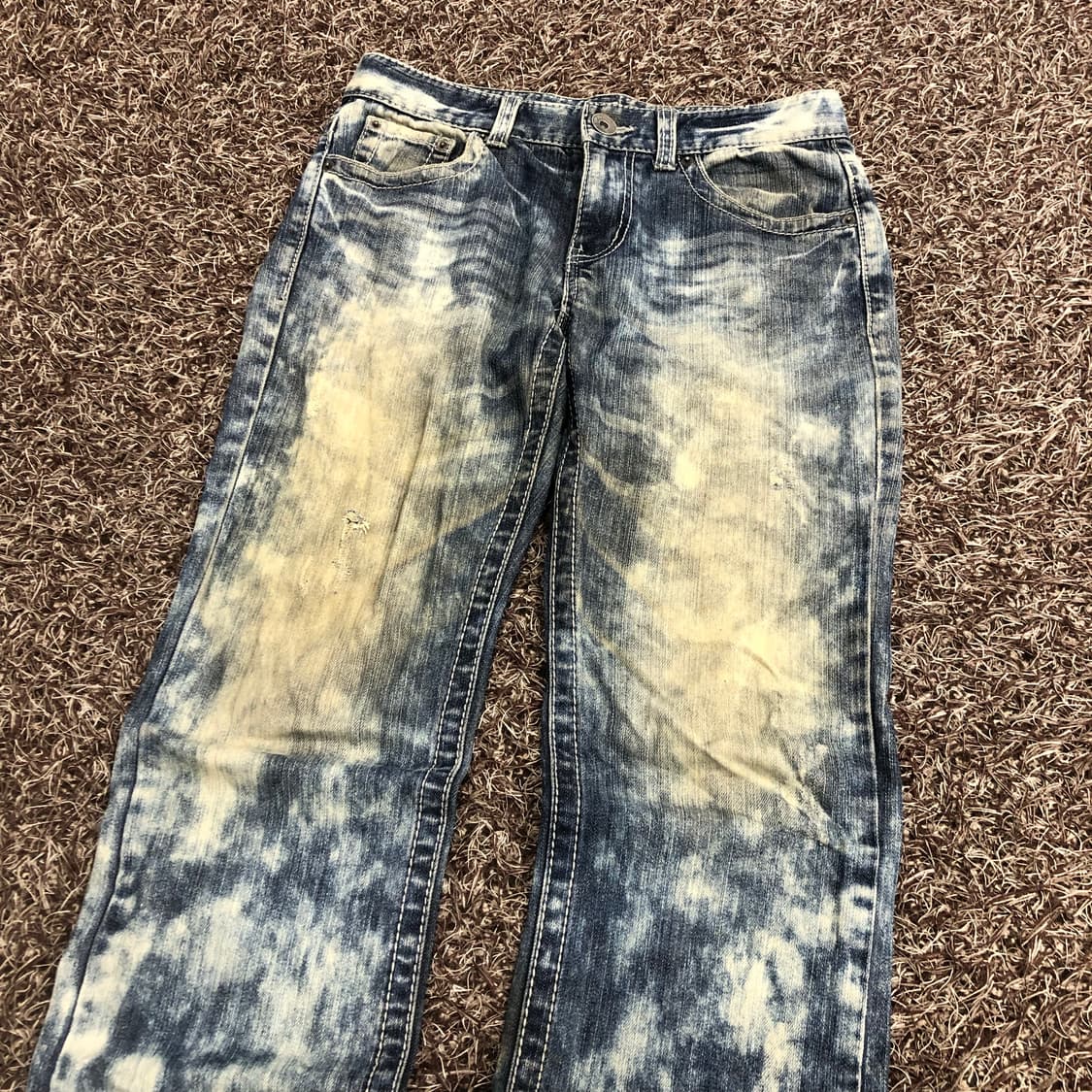 florence & fred 블루 워싱 데님 팬츠 상품이미지2