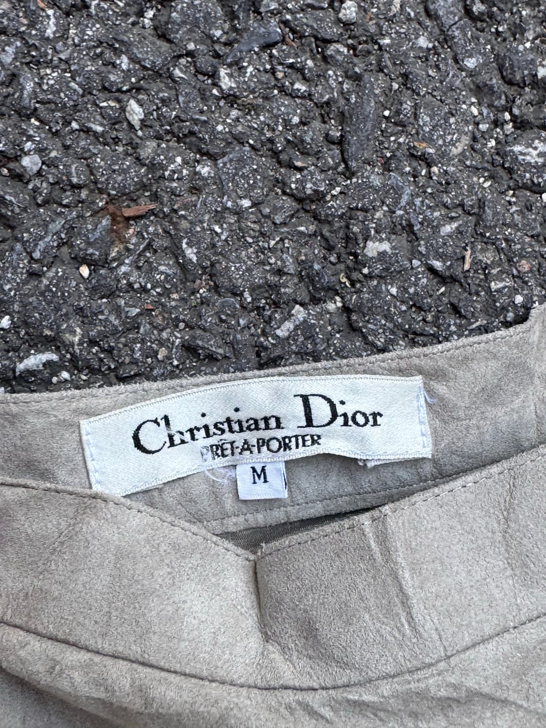 크리스찬 디올 스웨이드 레더 스커트 상품이미지4