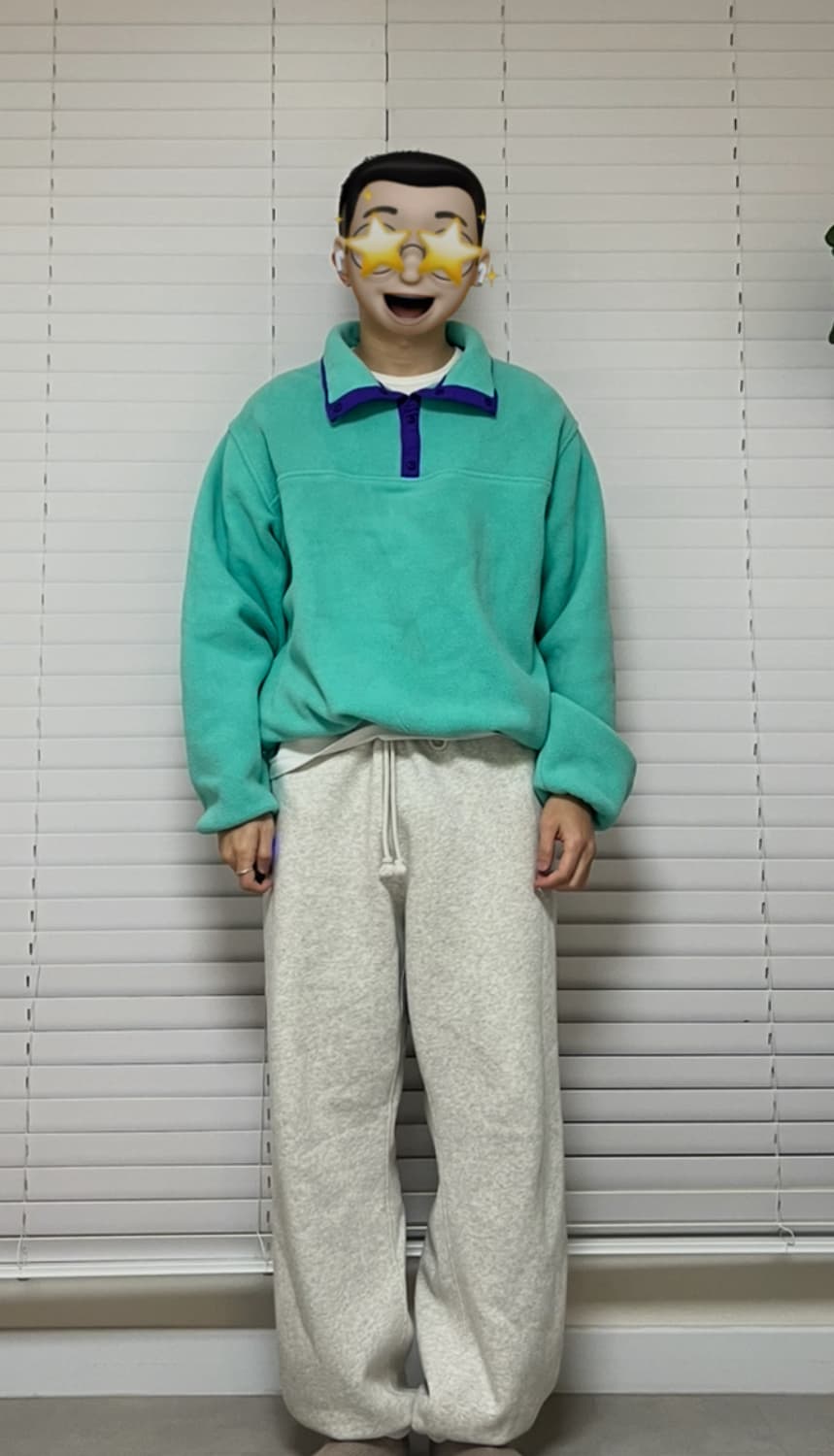 90S Land End 신칠라 풀오버 L 판매합니다 상품이미지8