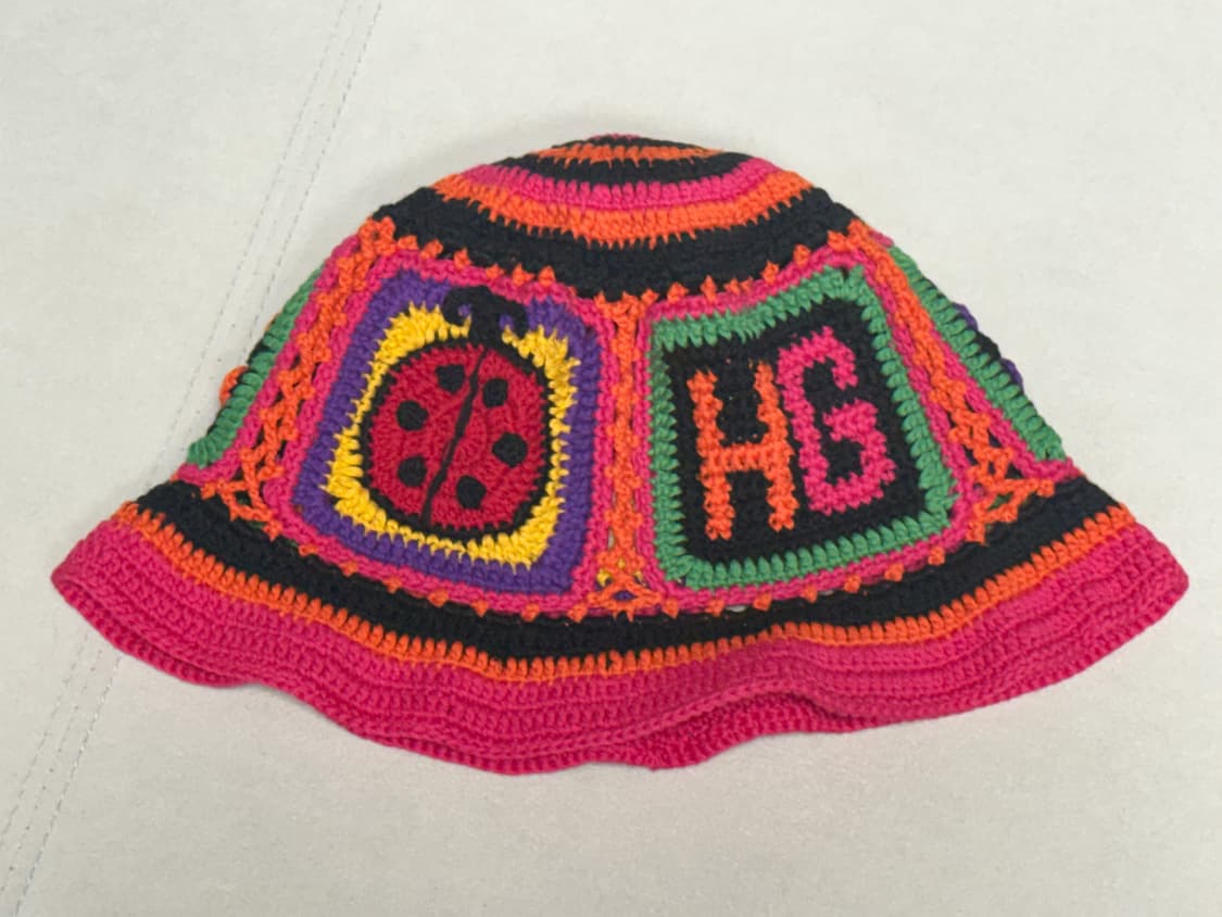 (새상품)히스테릭 글래머 니트 버킷햇 블랙 상품이미지4