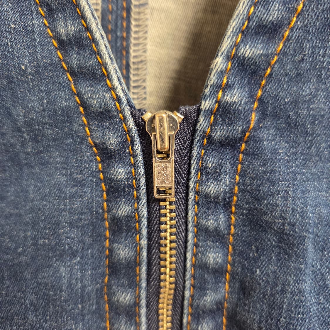 일본제 Double Standard 데님자켓 집업 M 상품이미지6