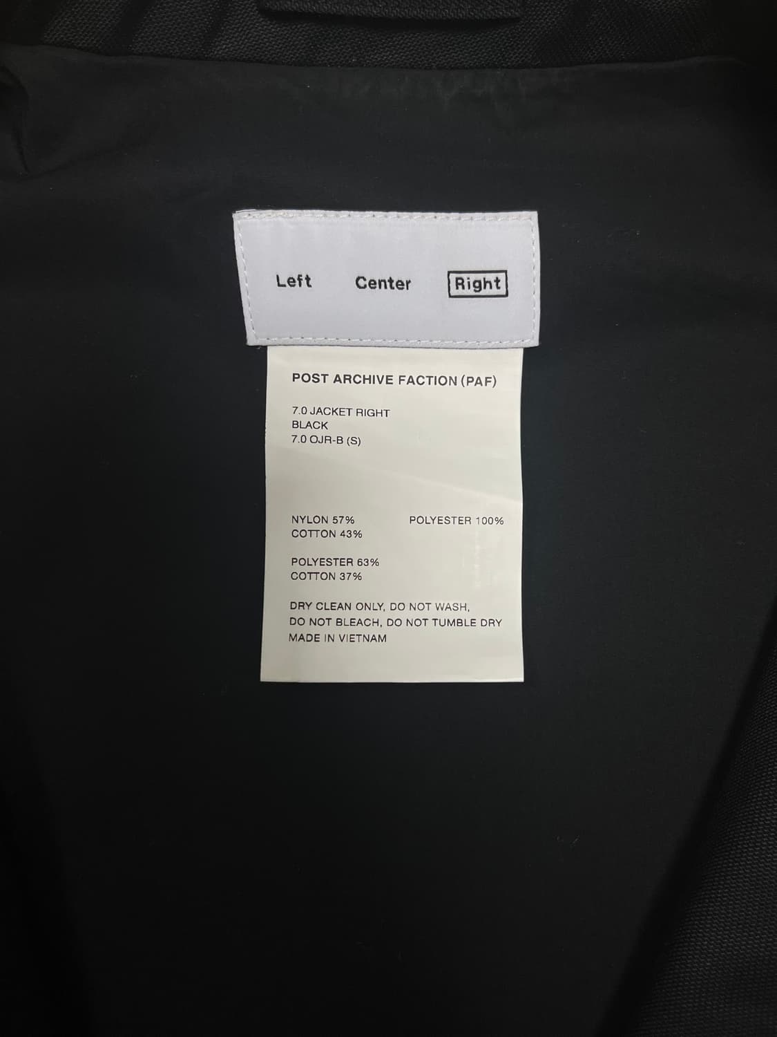 (파프)포스트아카이브팩션 7.0 자켓 상품이미지7