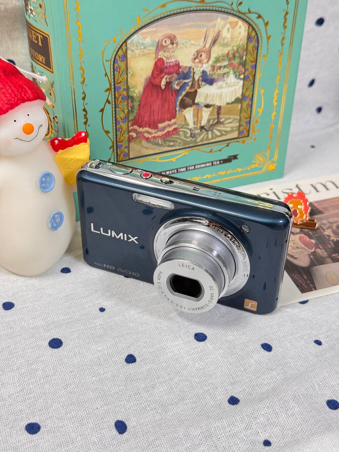 파나소닉 루믹스 DMC-FX77 스웨이드 블루(빈티지디카) 상품이미지2