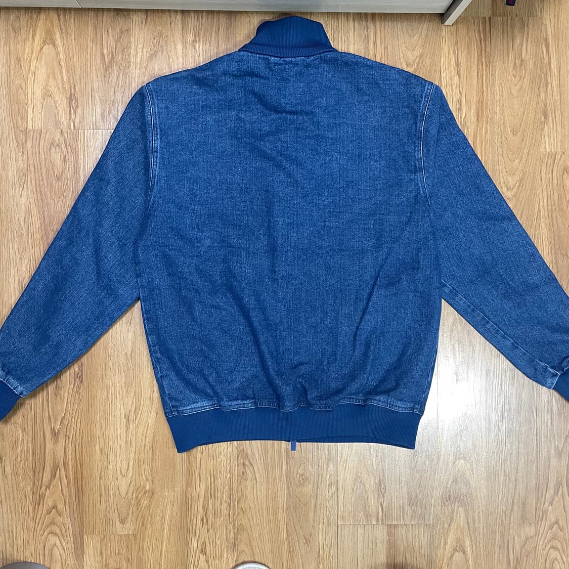 아디다스 아디컬러 데님 트랙탑 블루 XL 상품이미지4