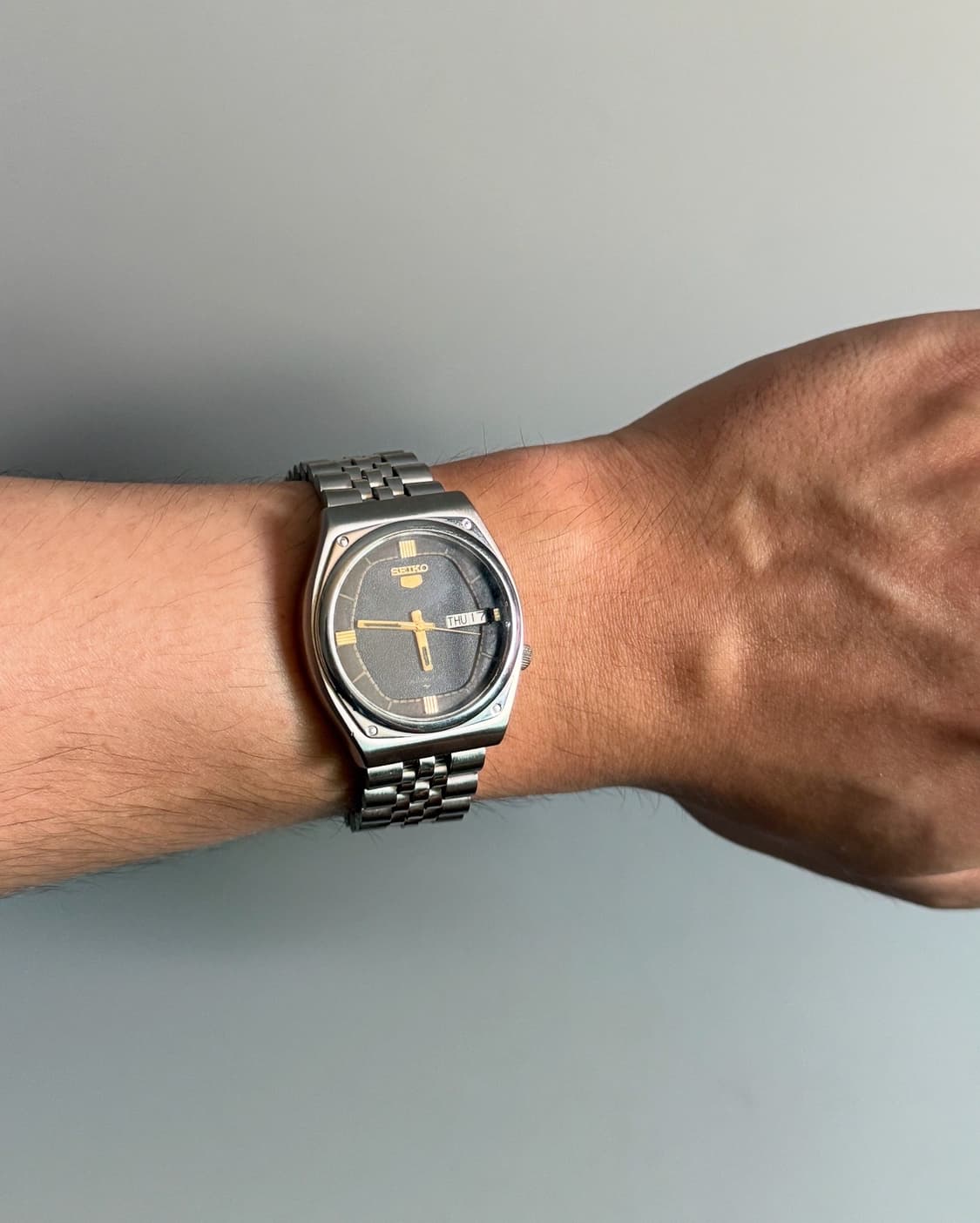 vintage SEIKO 5 Automatic metal watch 상품이미지6