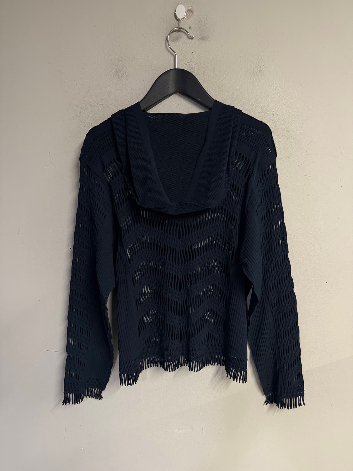 HIROKO KOSHINO Mesh Hooded Jacket 상품이미지4