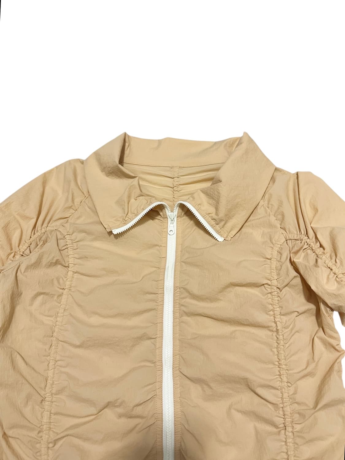 Trunk 히로코 코시노 셔링 집업 상품이미지2