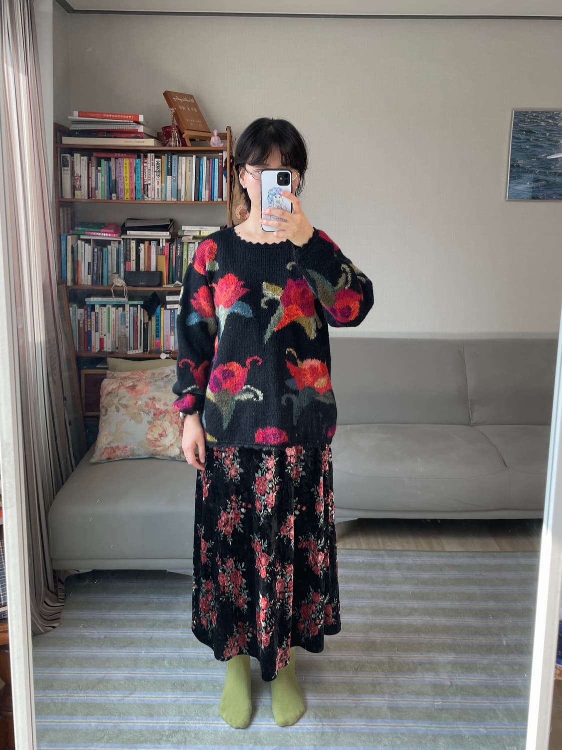 100% 알파카 페루산 니트 상품이미지3