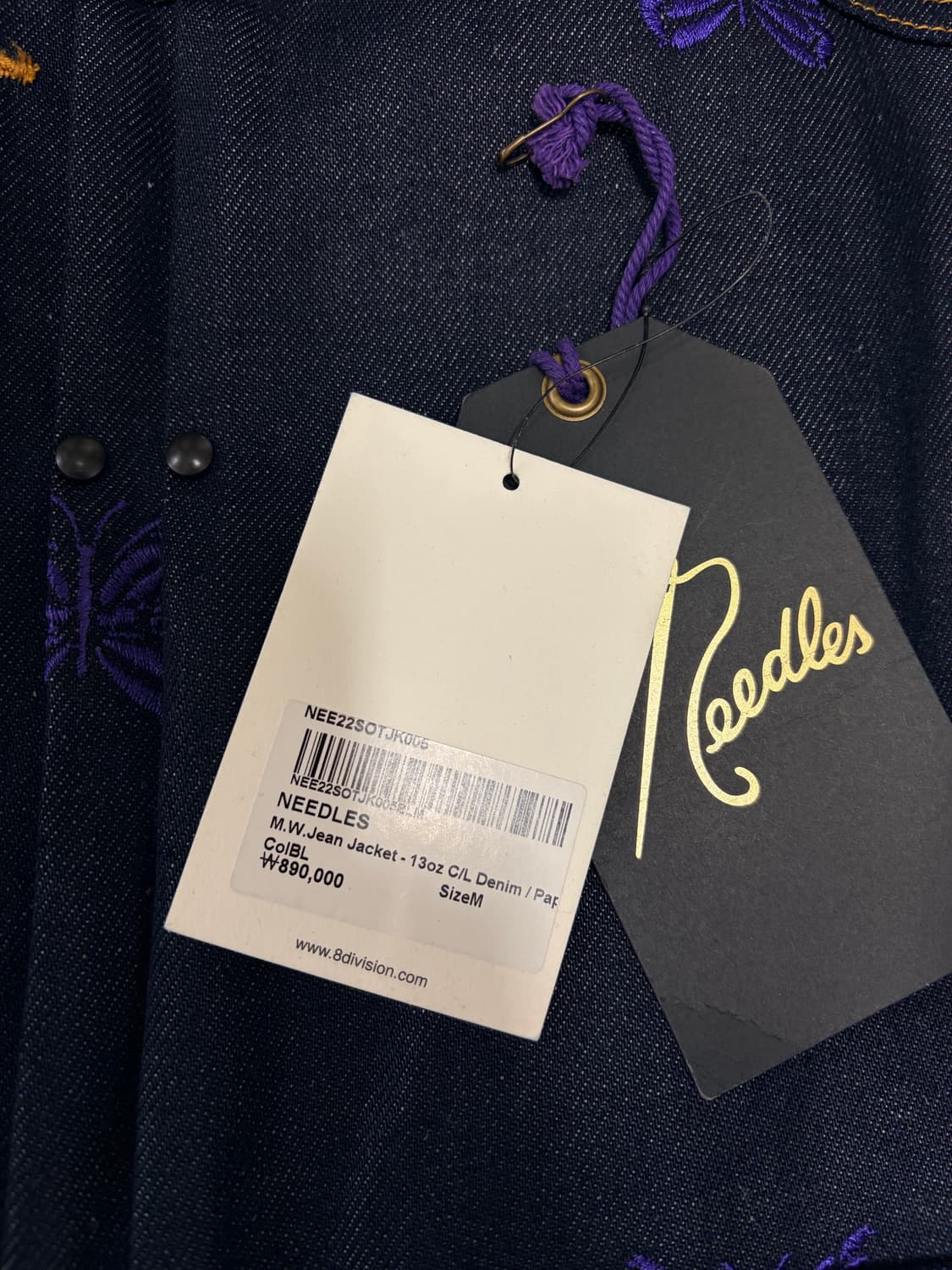 니들스 데님 자켓 상품이미지4