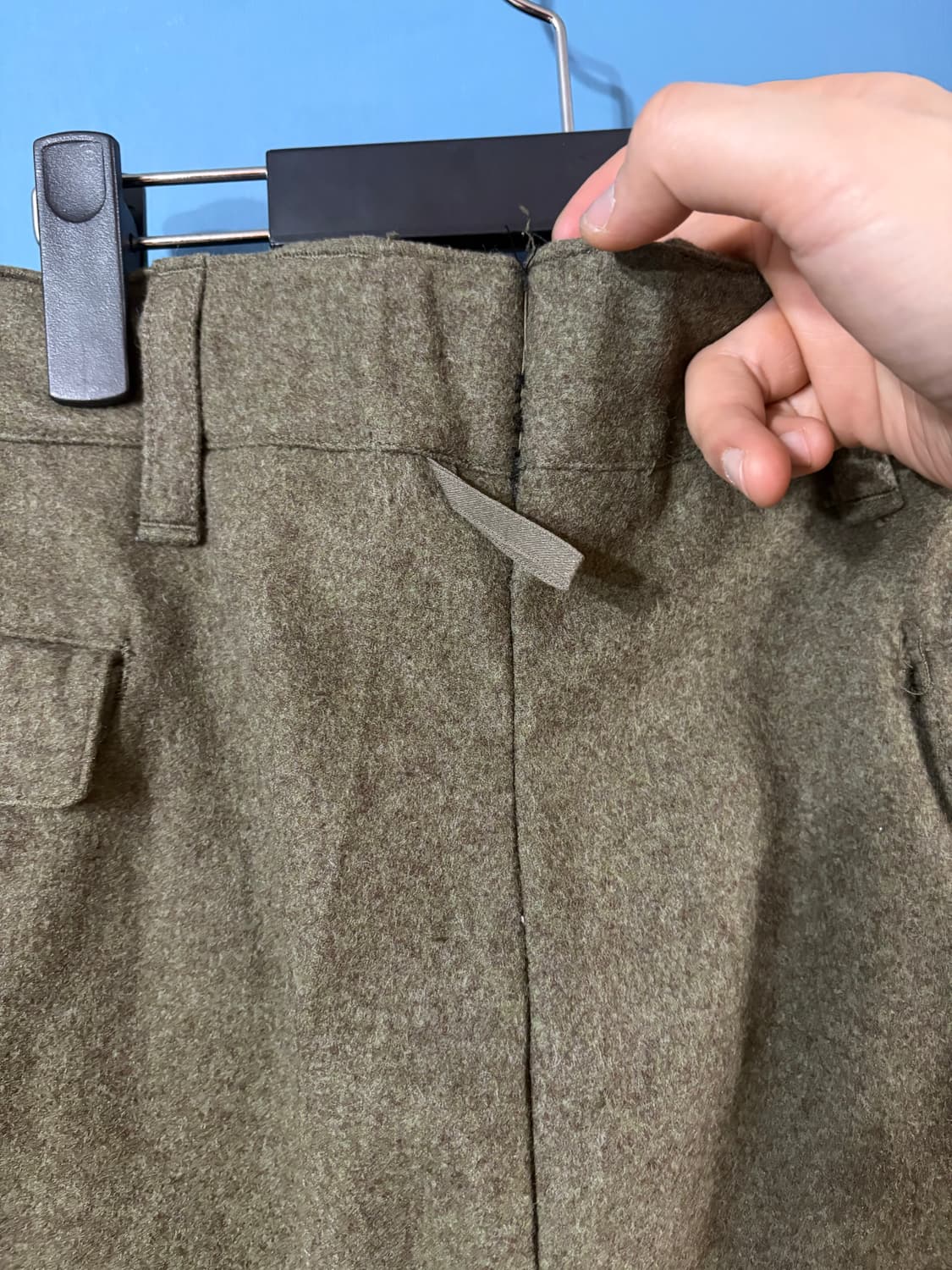 60‘s German Army Wool Field Cargo Pant. 상품이미지8