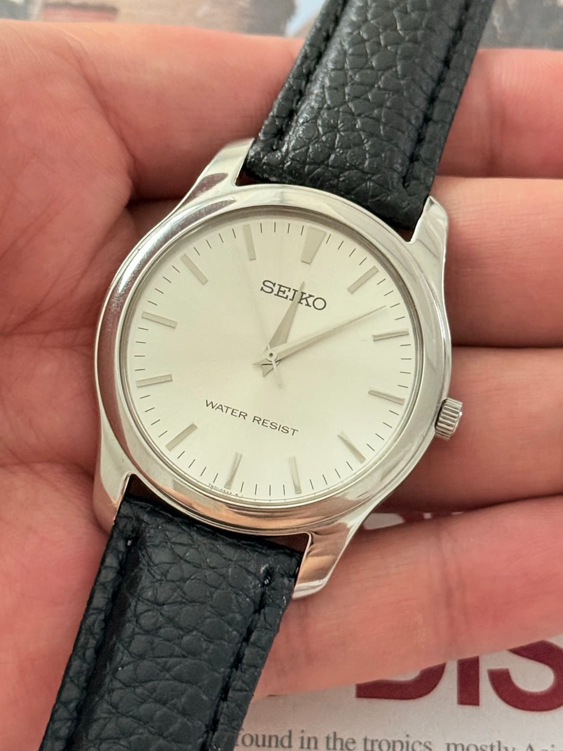Seiko 세이코 쿼츠 블랙 2000 상품이미지3