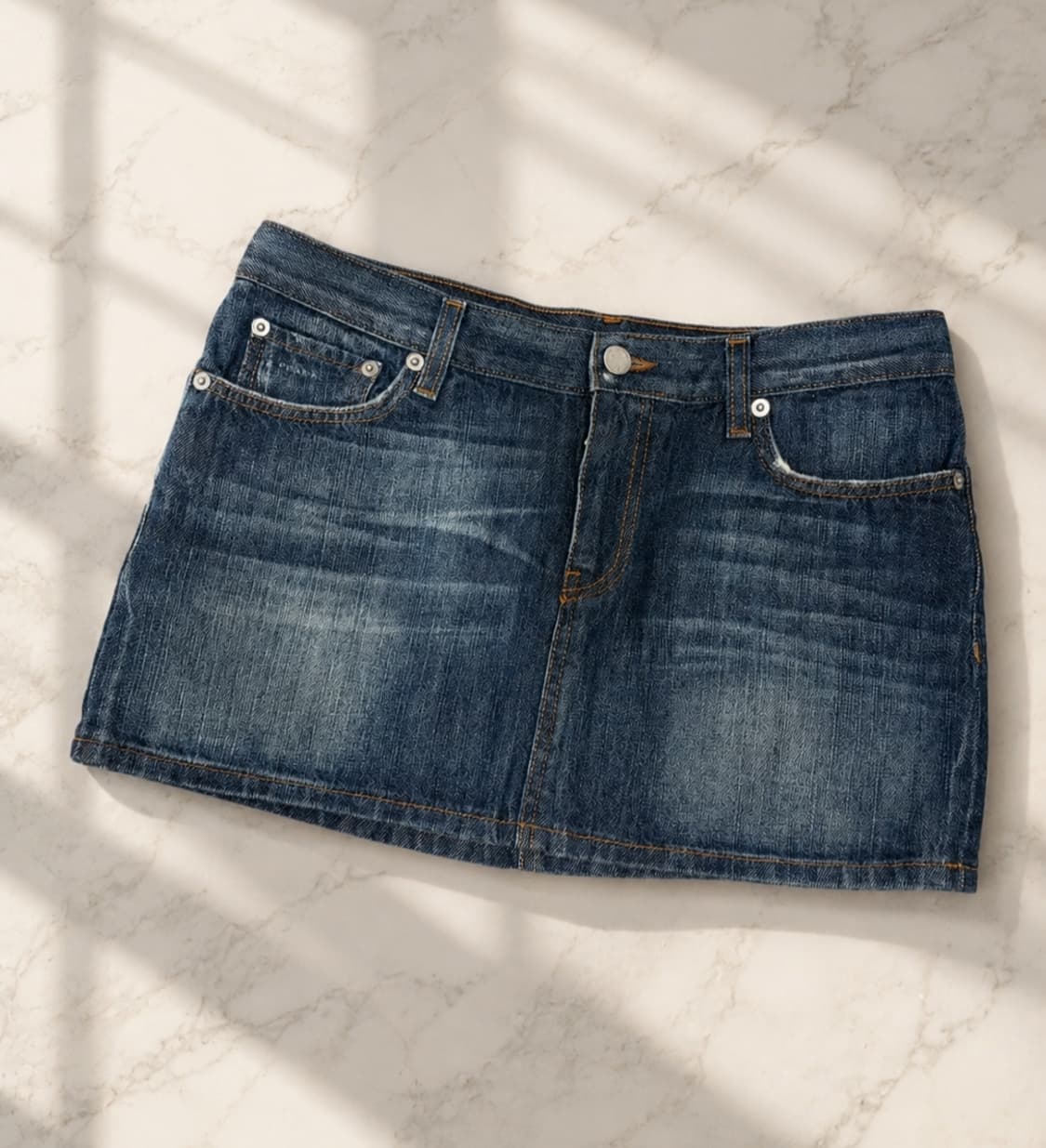 PRADA / 프라다  오가닉 데님 미니스커트 (29~30) 상품이미지6