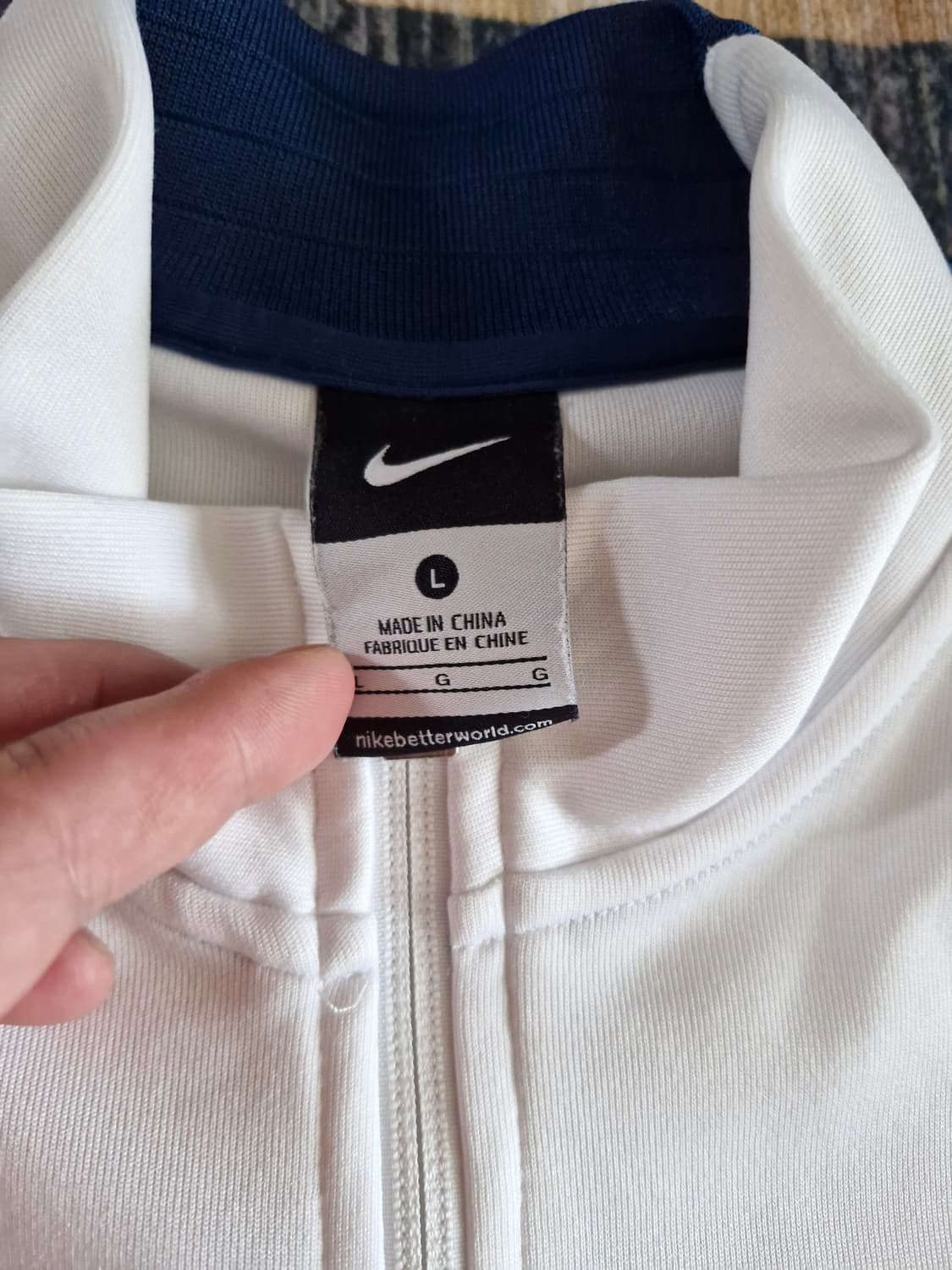 나이키 보카주니어스  CABJ 트랙탑 화이트 L 상품이미지3